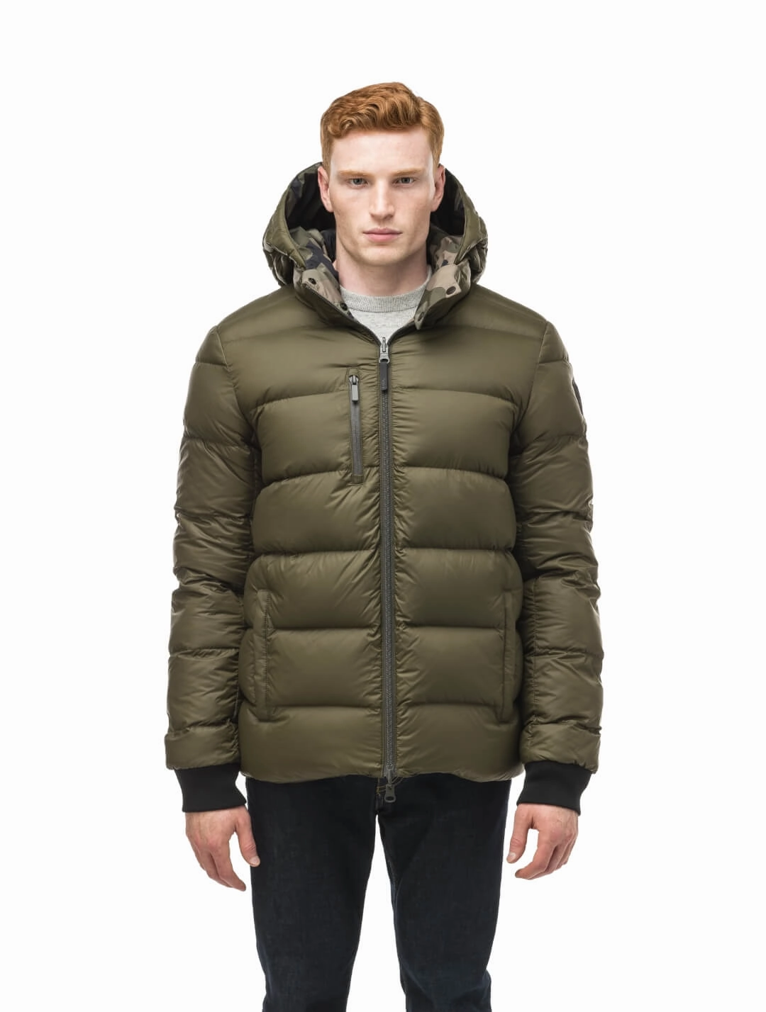 Everyday apparel Oliver Legacy Men's Reversible Puffer Jacket