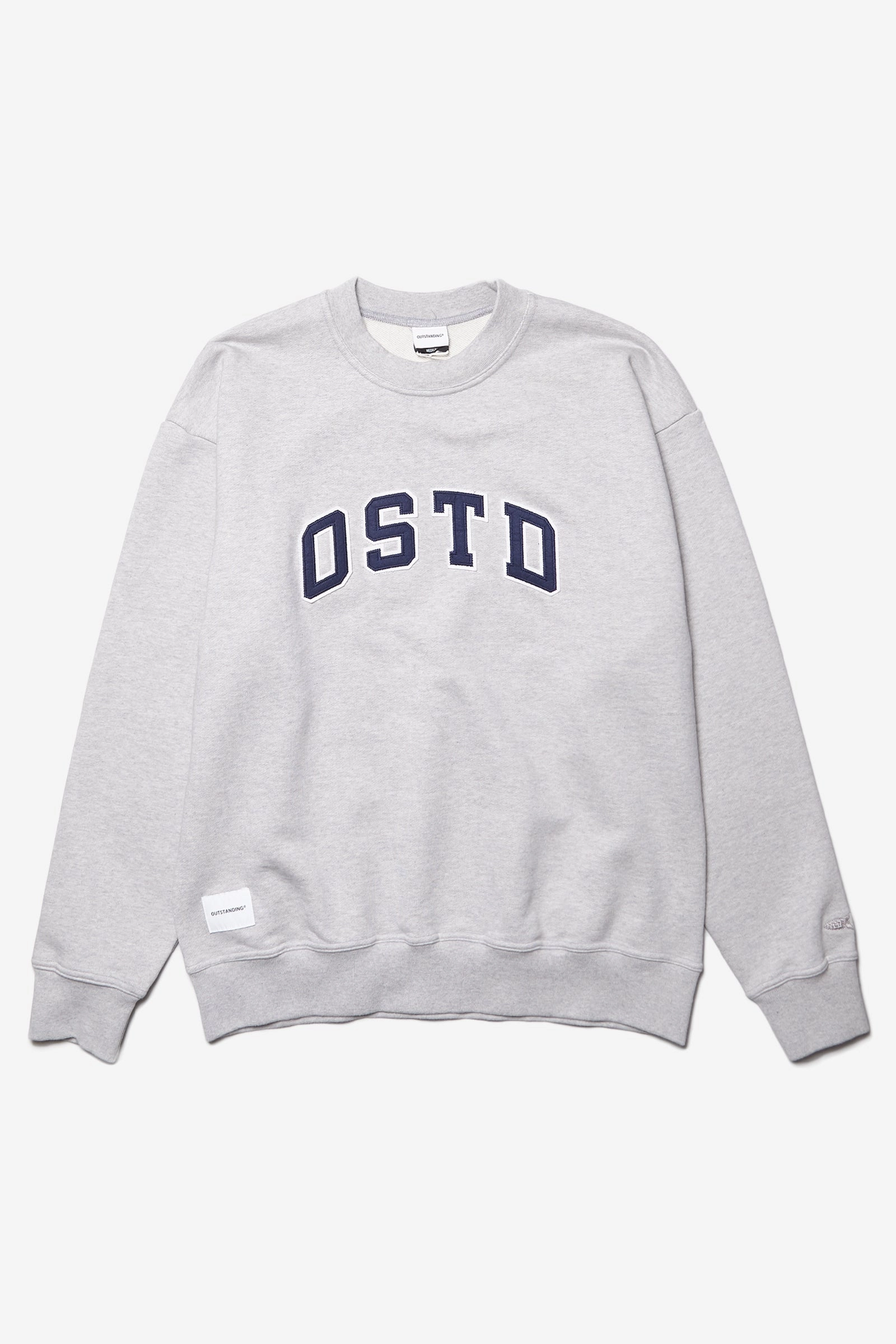 Outstanding & Co. - OSTD Collegiate Sweatshirt - Grey Comfort Flex Fit Seamless Stitching