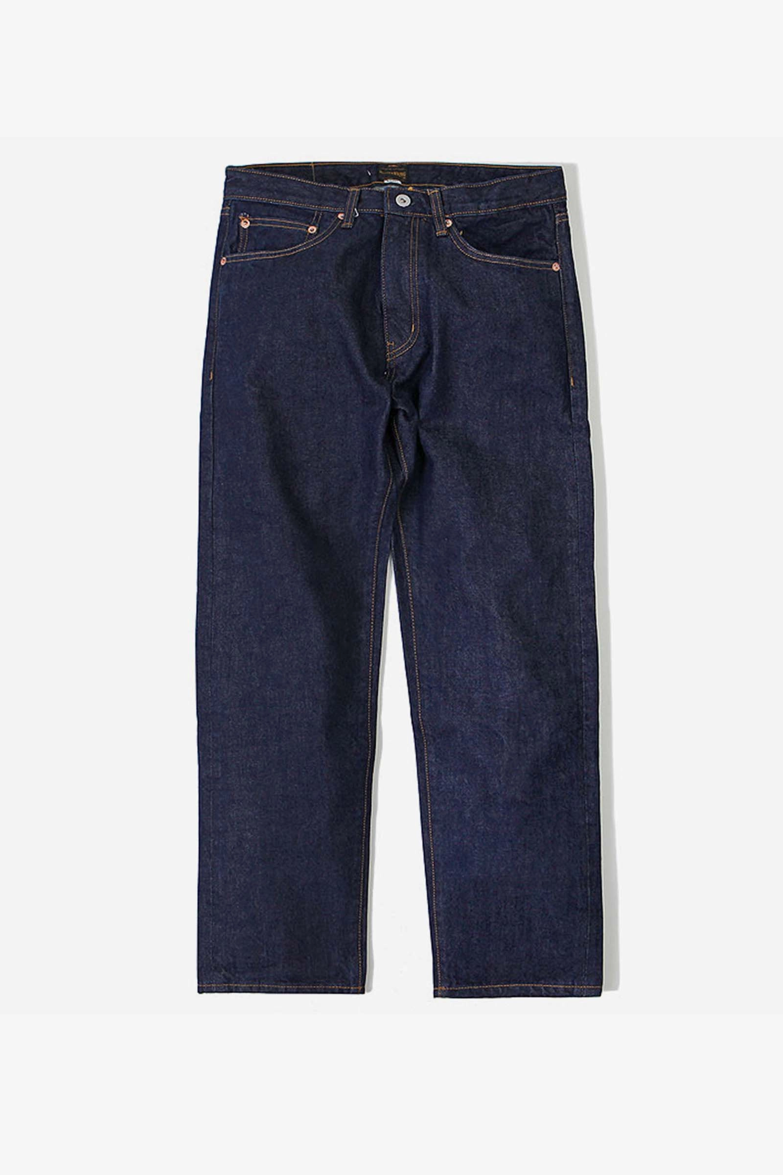 anti slip grip StaticDissipativeFabric Outstanding & Co. - Tapered Washed Jeans - Indigo
