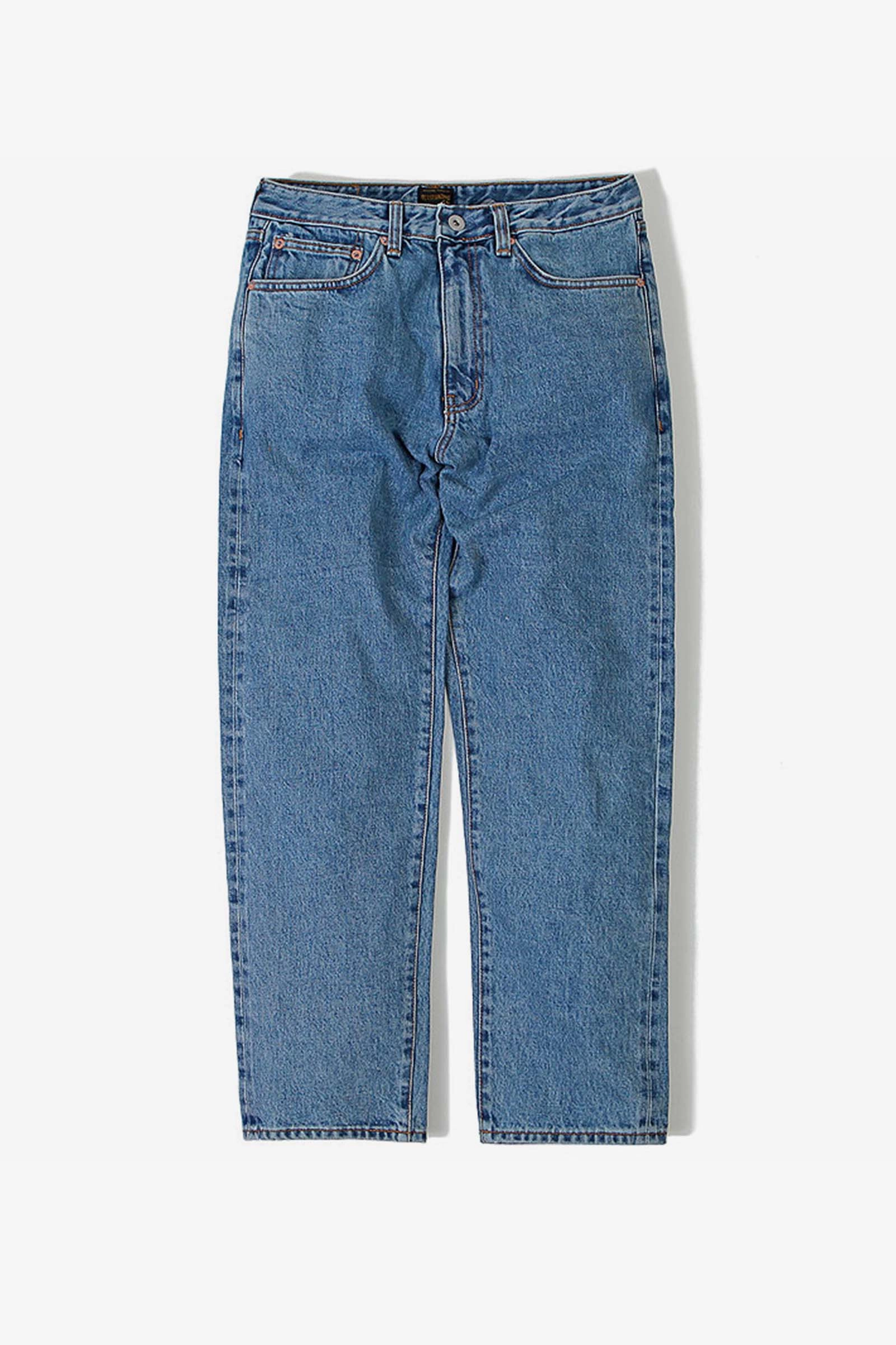 Outstanding & Co. - Tapered Washed Jeans - Light Blue Body Friendly