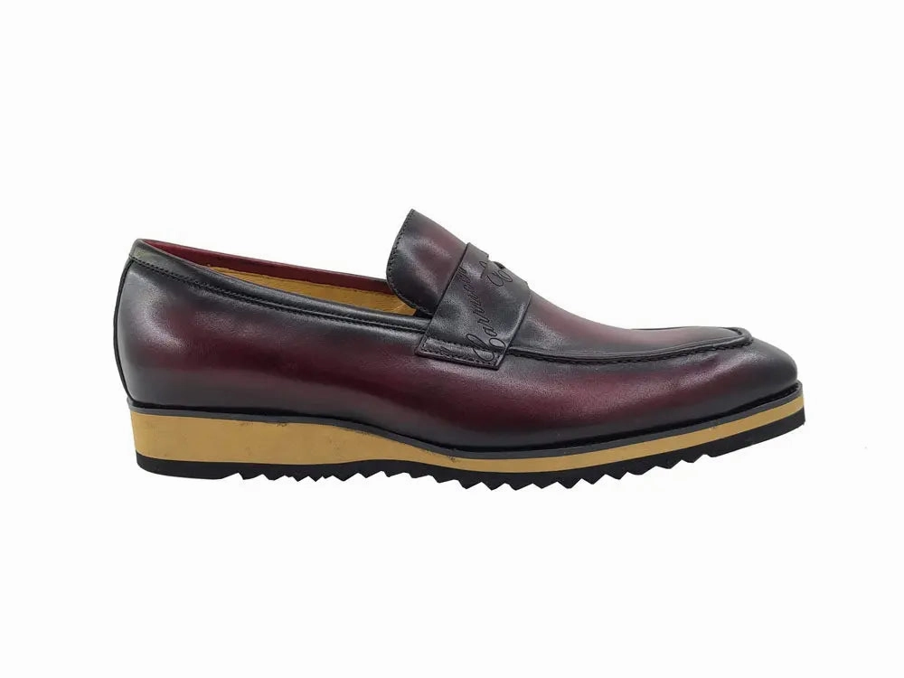 Penny Loafer with Lightweight Sole Minimal Layers Path Safe