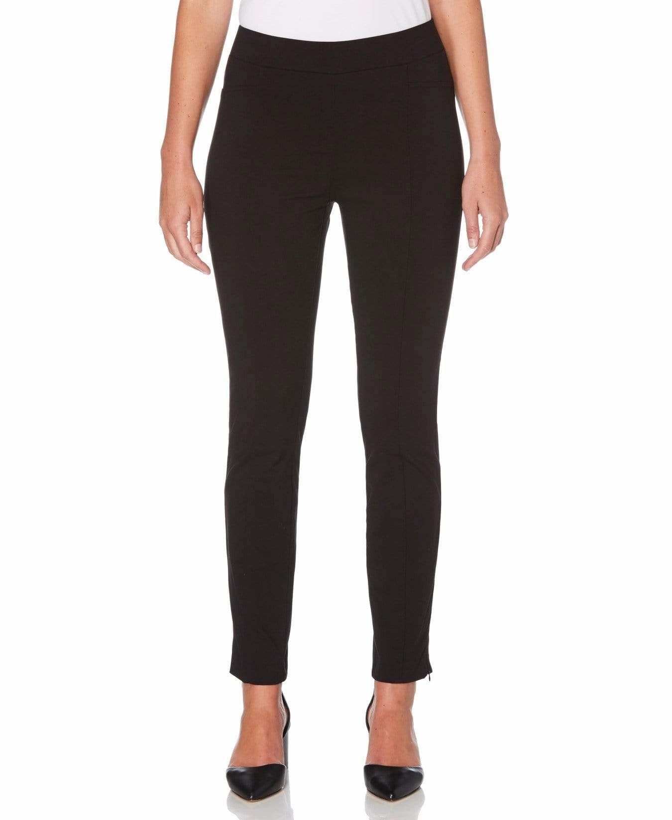 Chilly Wear Petite Stretch Slim Leg Front Seam Pant - Comfort Fit