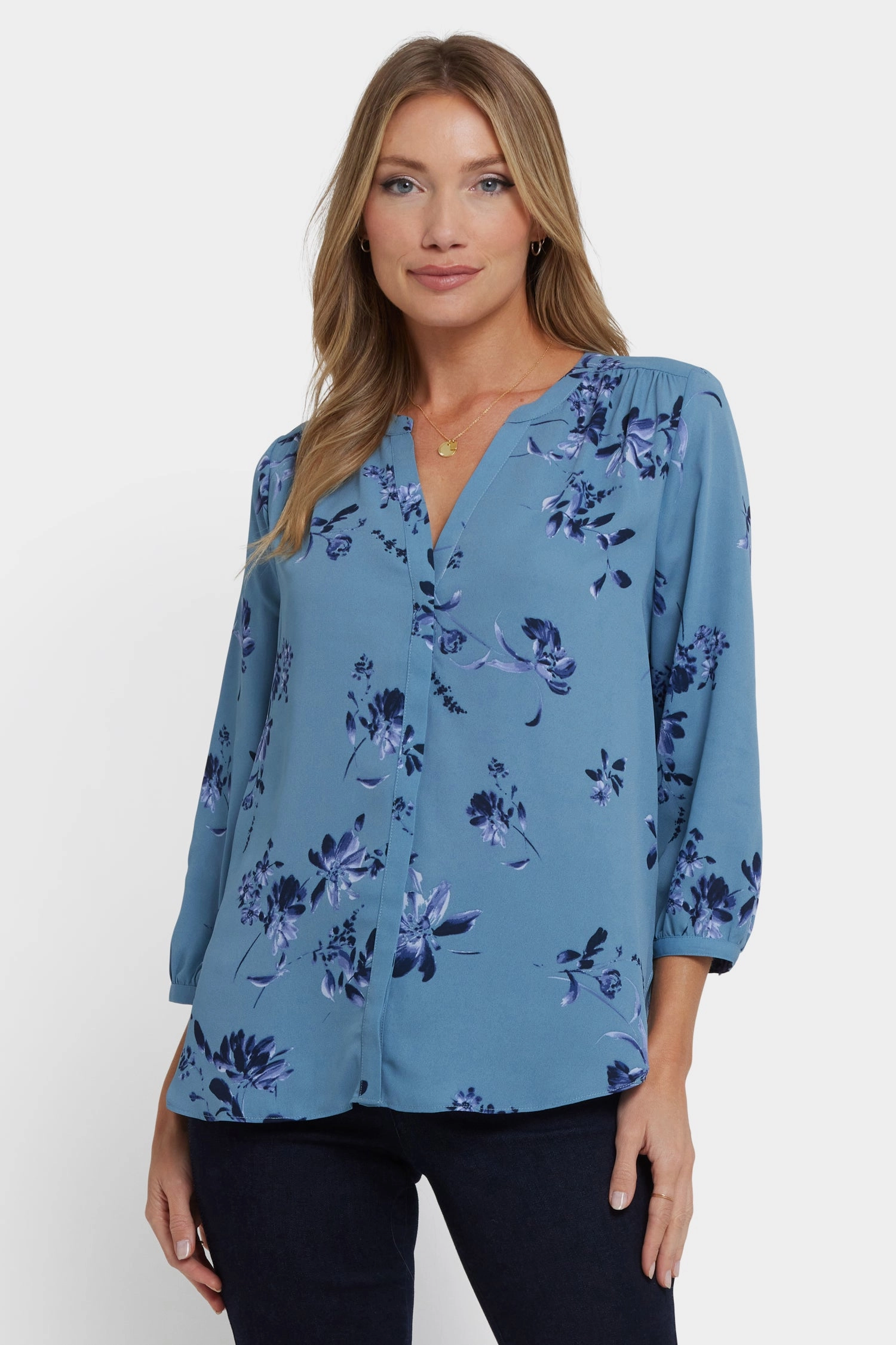 Pintuck Blouse - Antoinette Long Sleeve