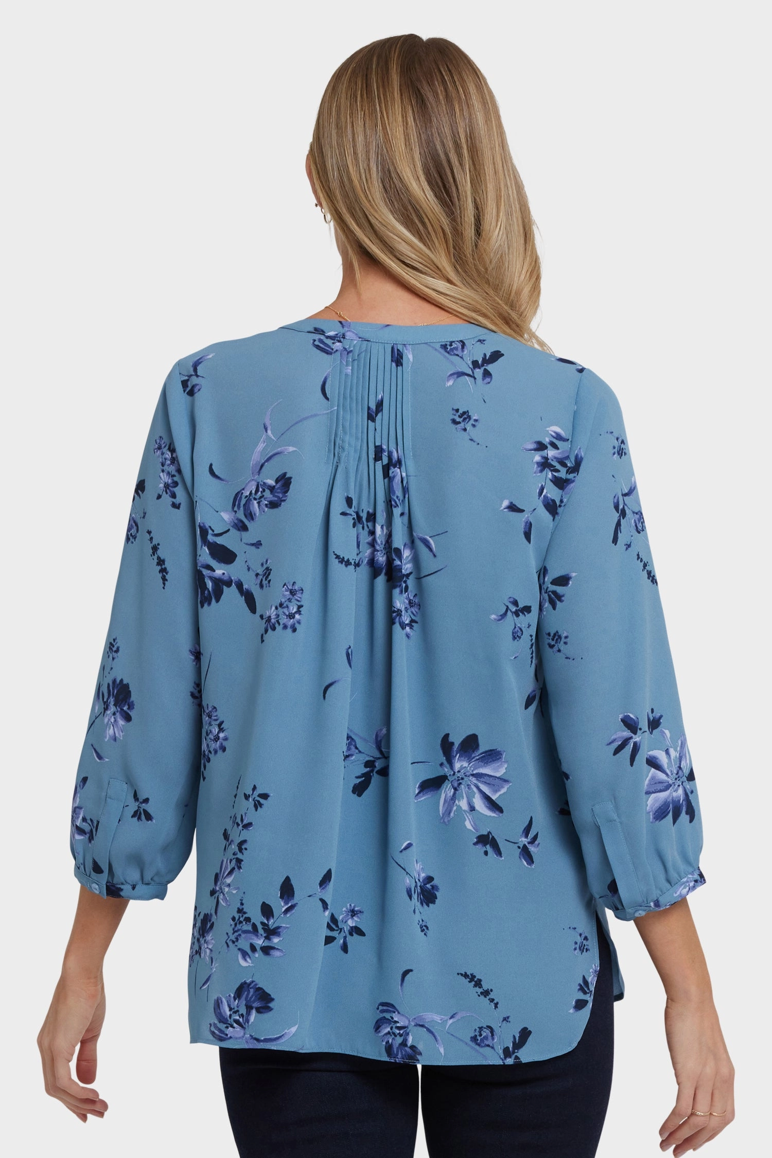 Trendy Fit All-day Comfort Pintuck Blouse - Antoinette