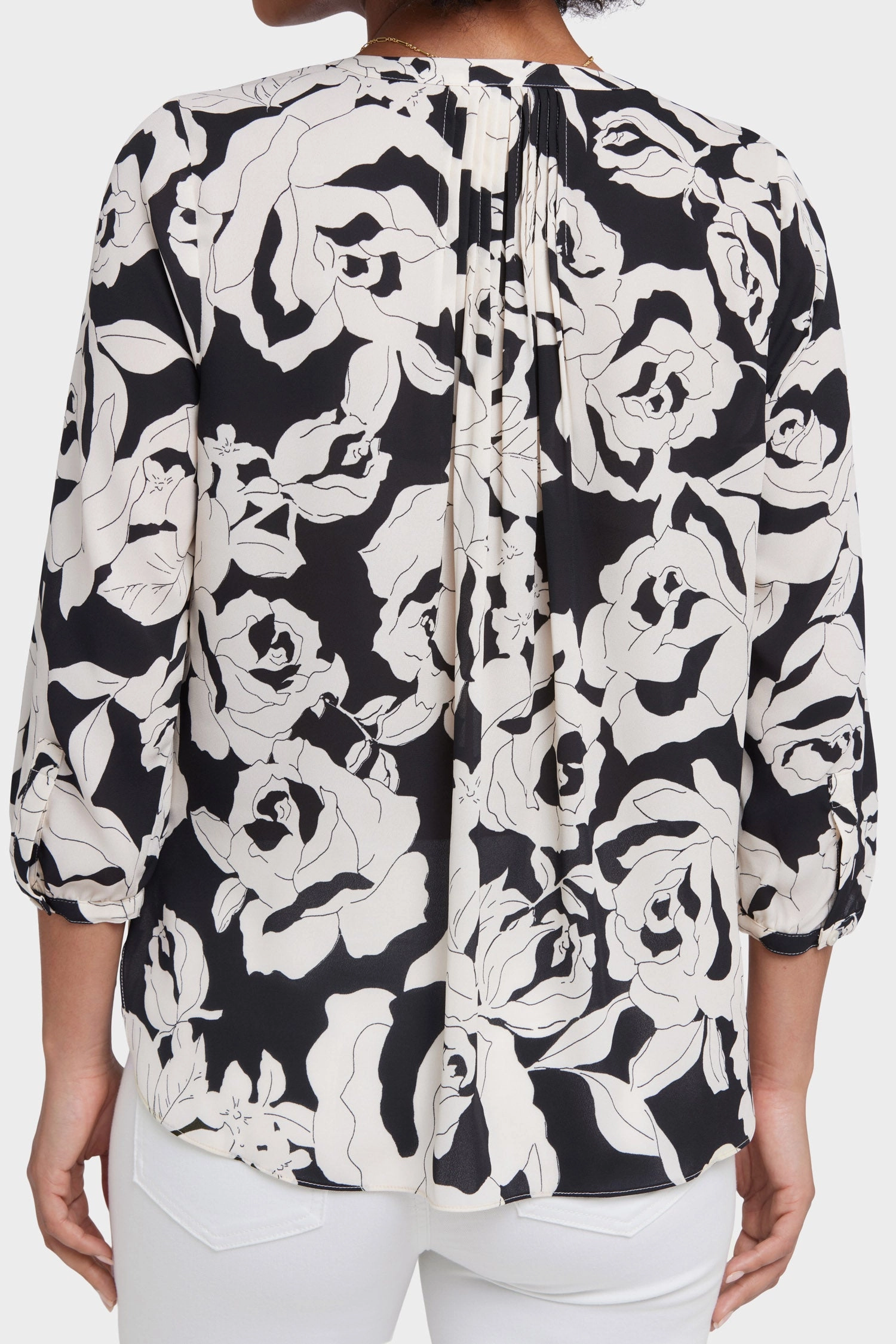 Comfy Fit High-Quality Material Pintuck Blouse - La Solana