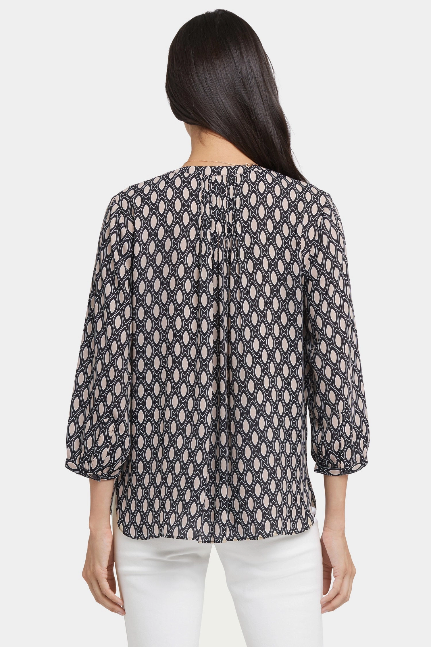 Seasonal Comfort Weekend Outfit Pintuck Blouse - Roca Lissa