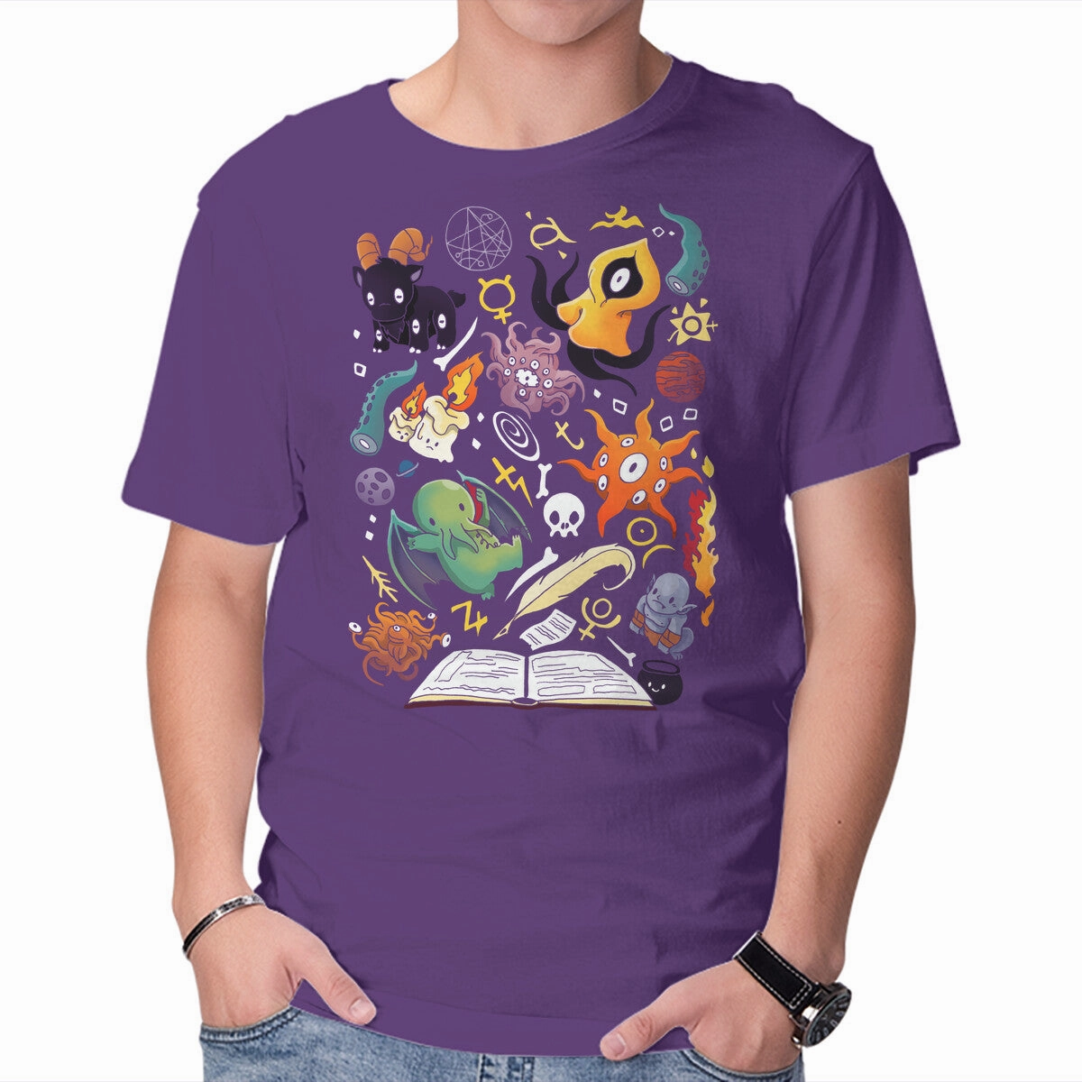 Demons Spandex Enhanced Elasticity High-Quality Cotton