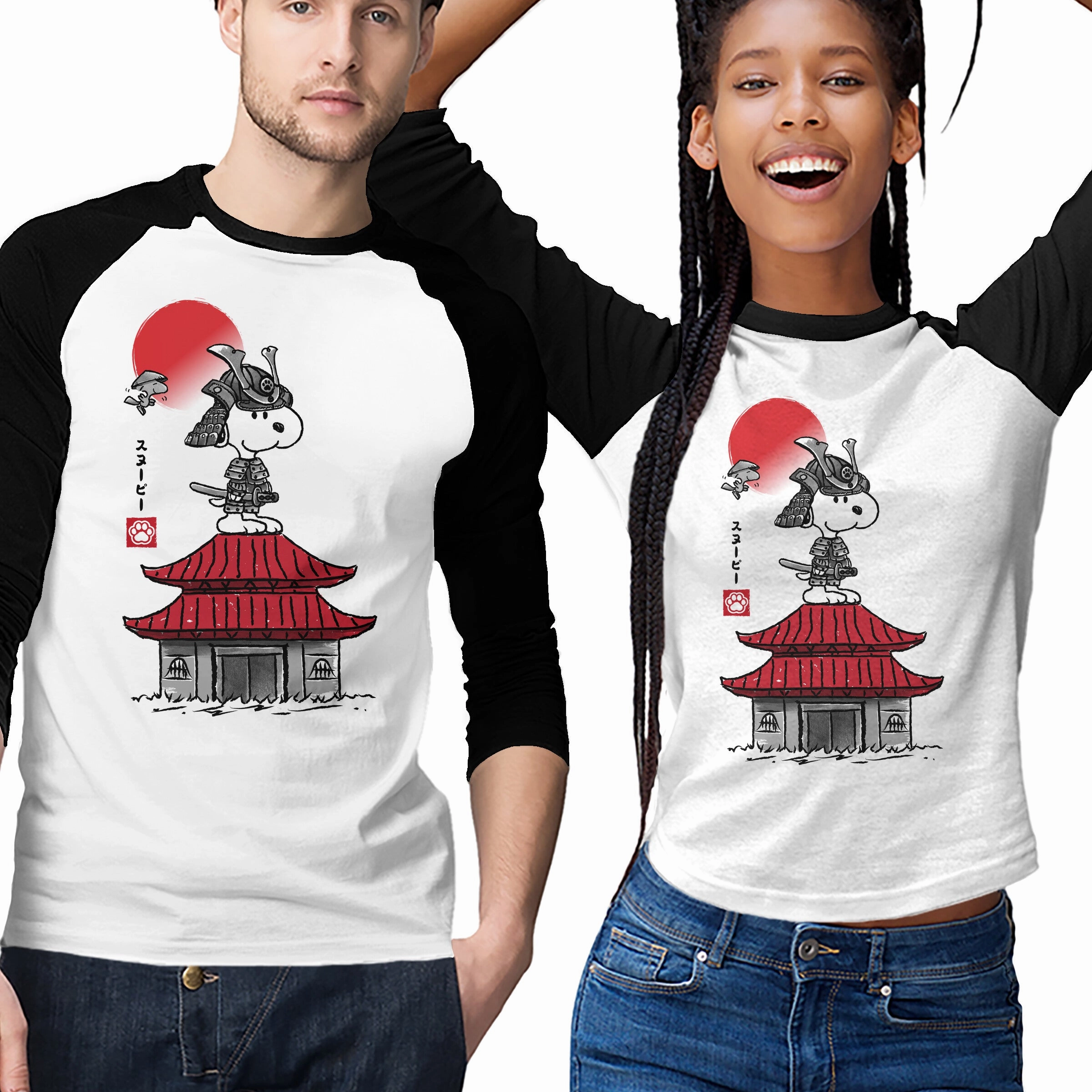 Beagle Samurai Sumi-E Comfort Apparel Daily Comfort Style