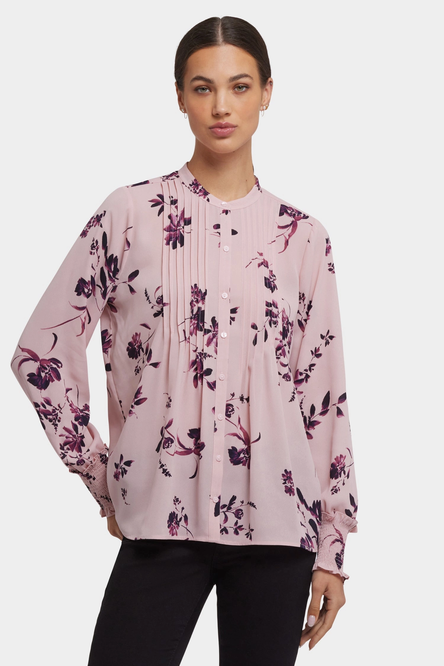 Anniversary Celebration Pleated Peasant Blouse - Petit Palais