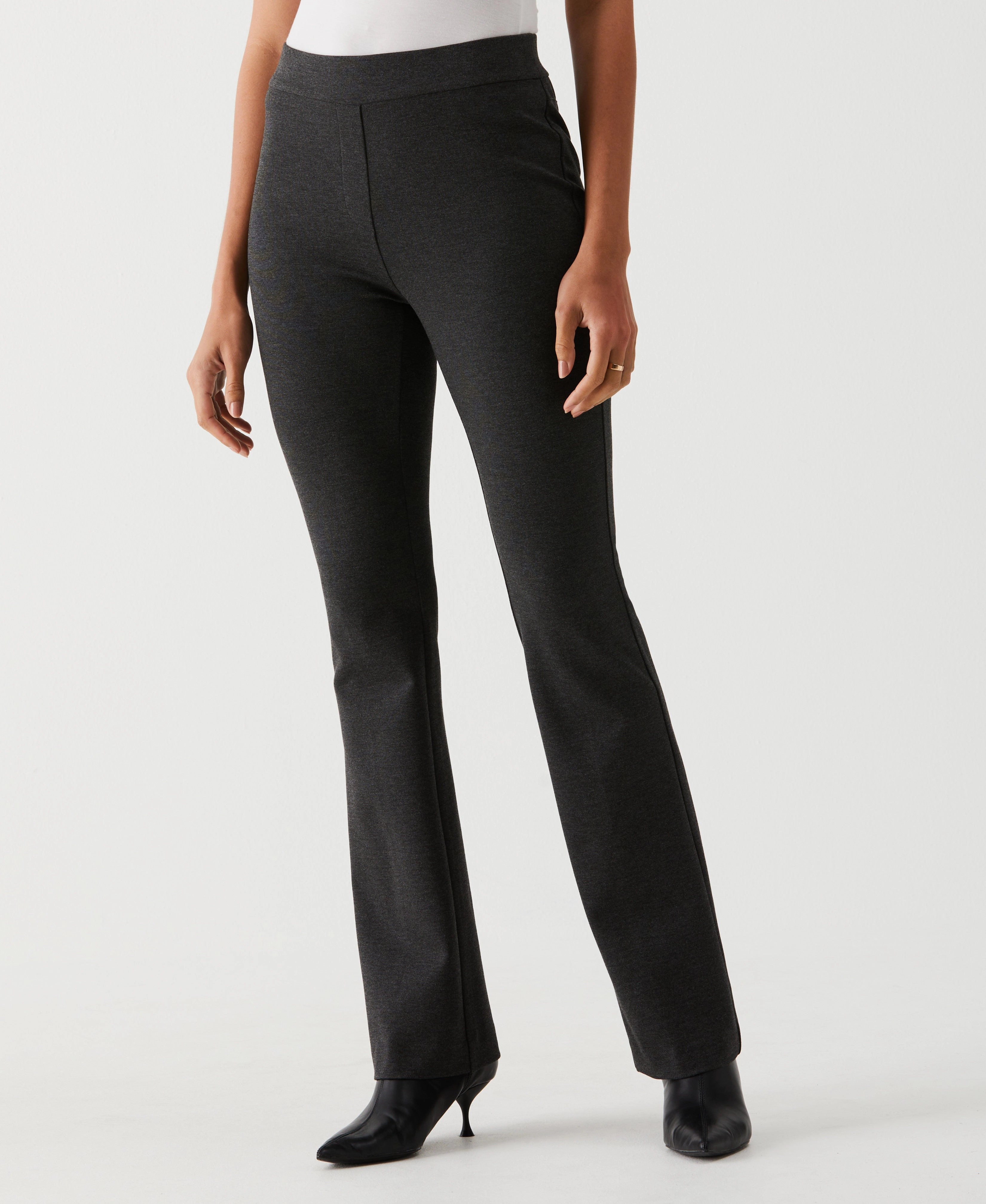 Ponte Knit Bootcut Pull-On Pant Layer Design