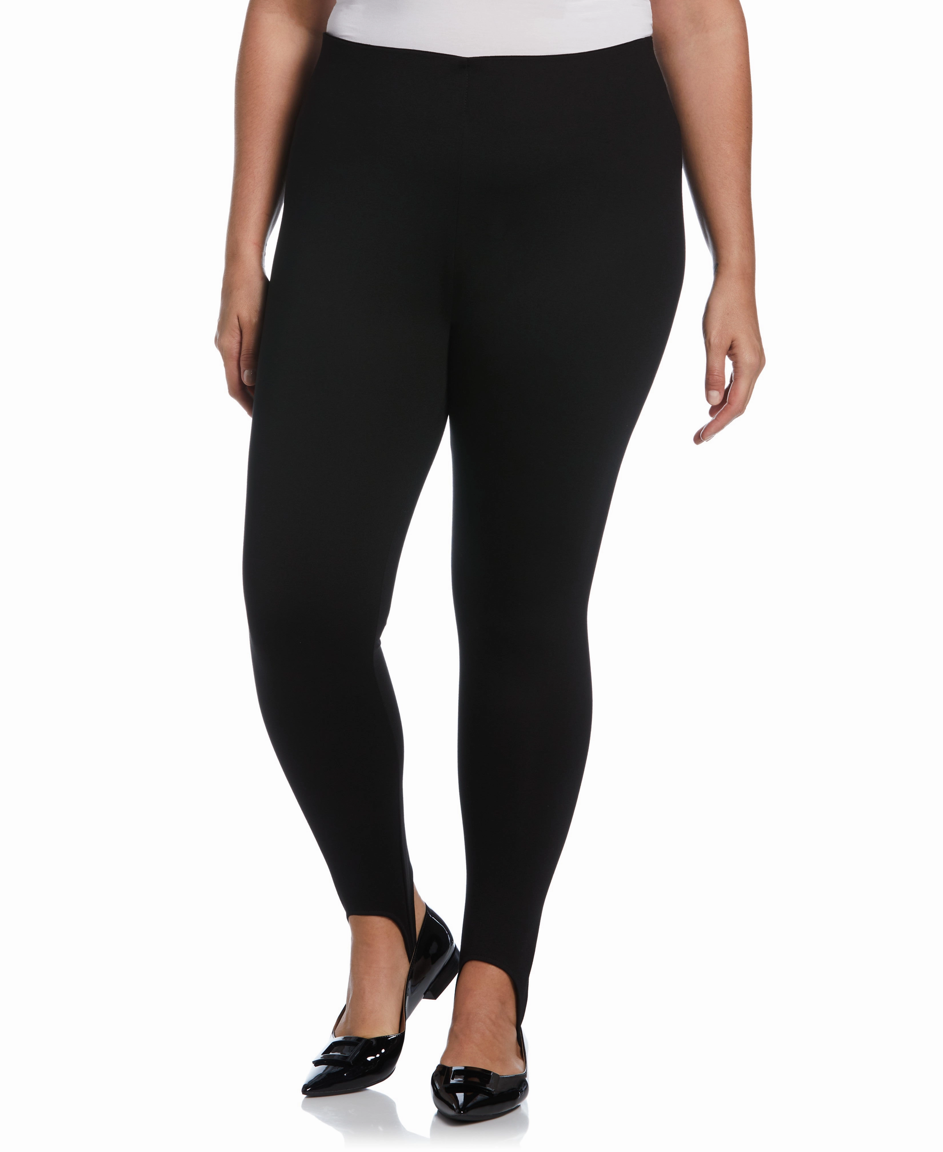 Ponte Knit Pull-On Stirrup Legging Cold-Weather Essential
