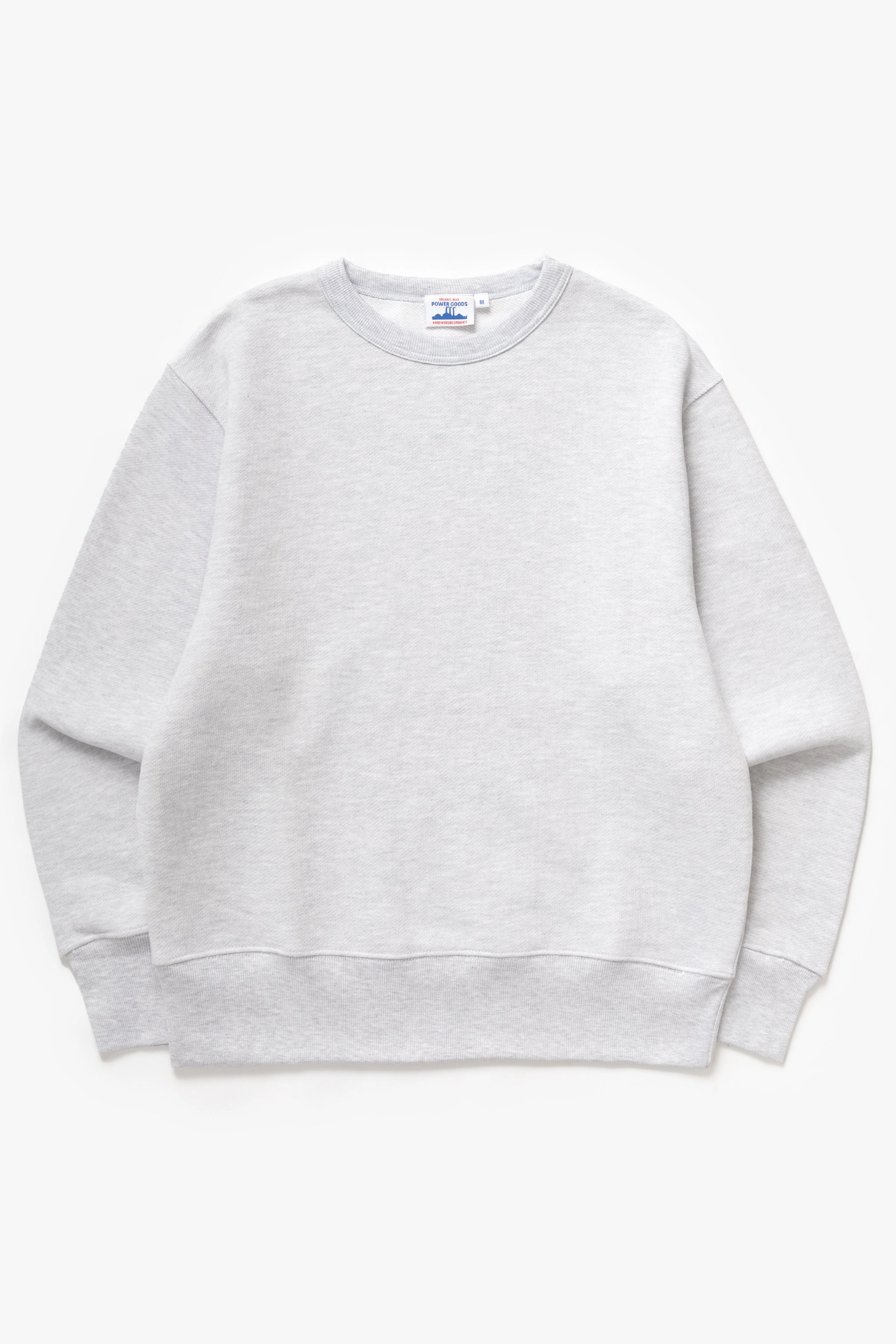 Power Goods - Loopback Crewneck - Ash Winter Must-Have Knit