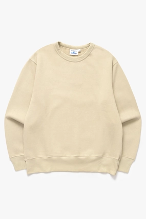 All Day Fit Power Goods - Loopback Crewneck - Bone