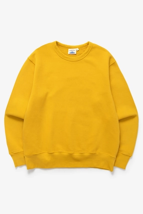 Cold Weather Outfit Power Goods - Loopback Crewneck - Sunflower