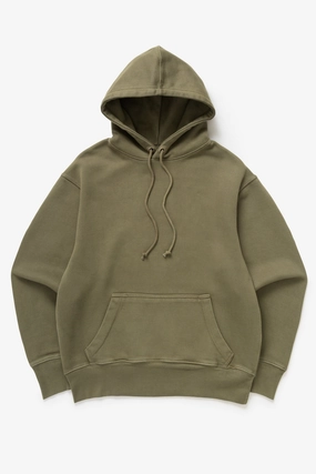 Power Goods - Loopback Hoodie - Olive Cozy & Soft