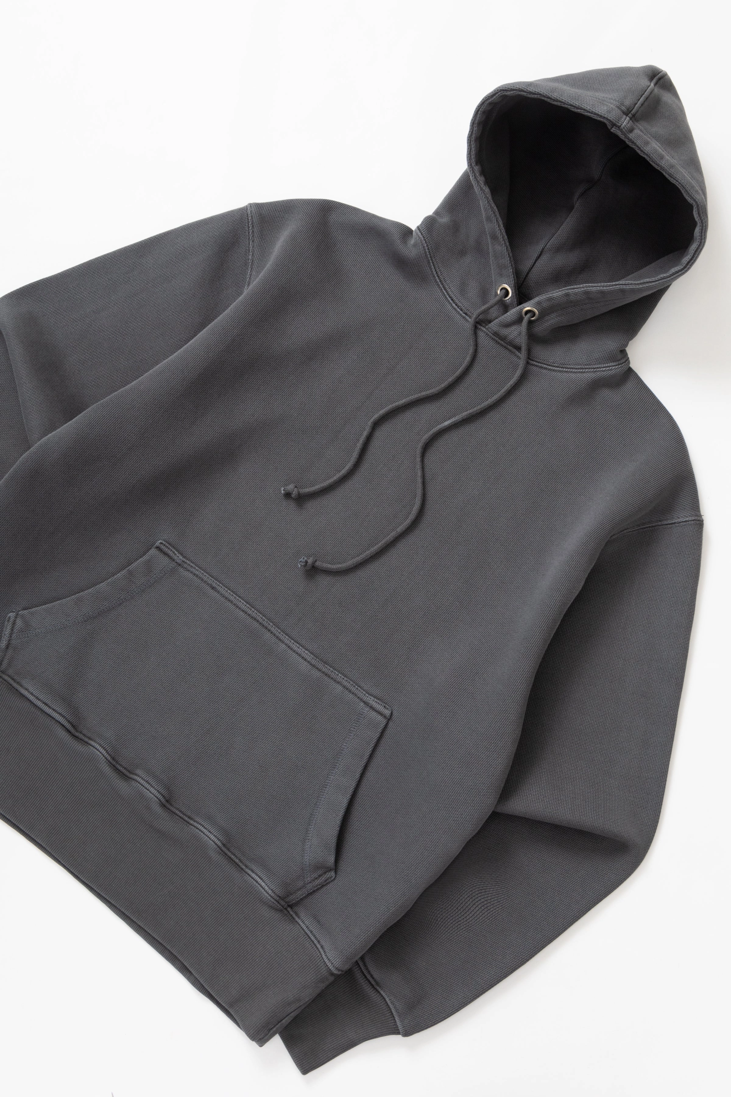 Comfy Fit Design Power Goods - Loopback Hoodie - Washed Black