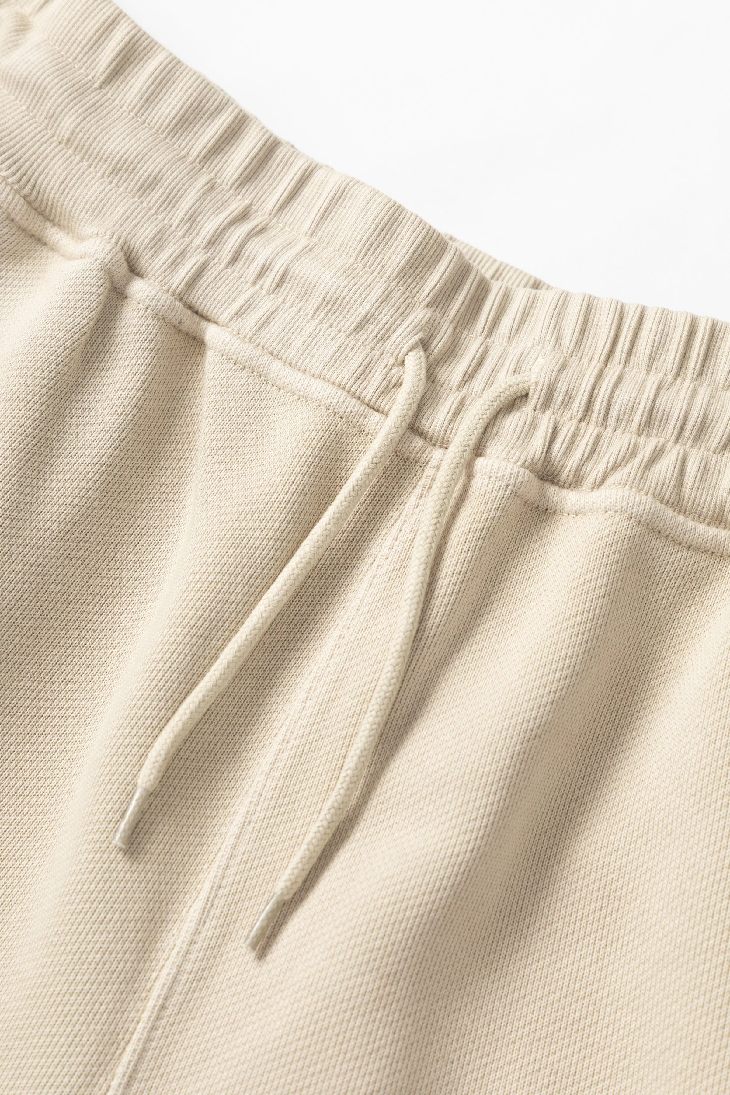 Power Goods - Loopback Sweat Shorts - Bone Effortless Knit