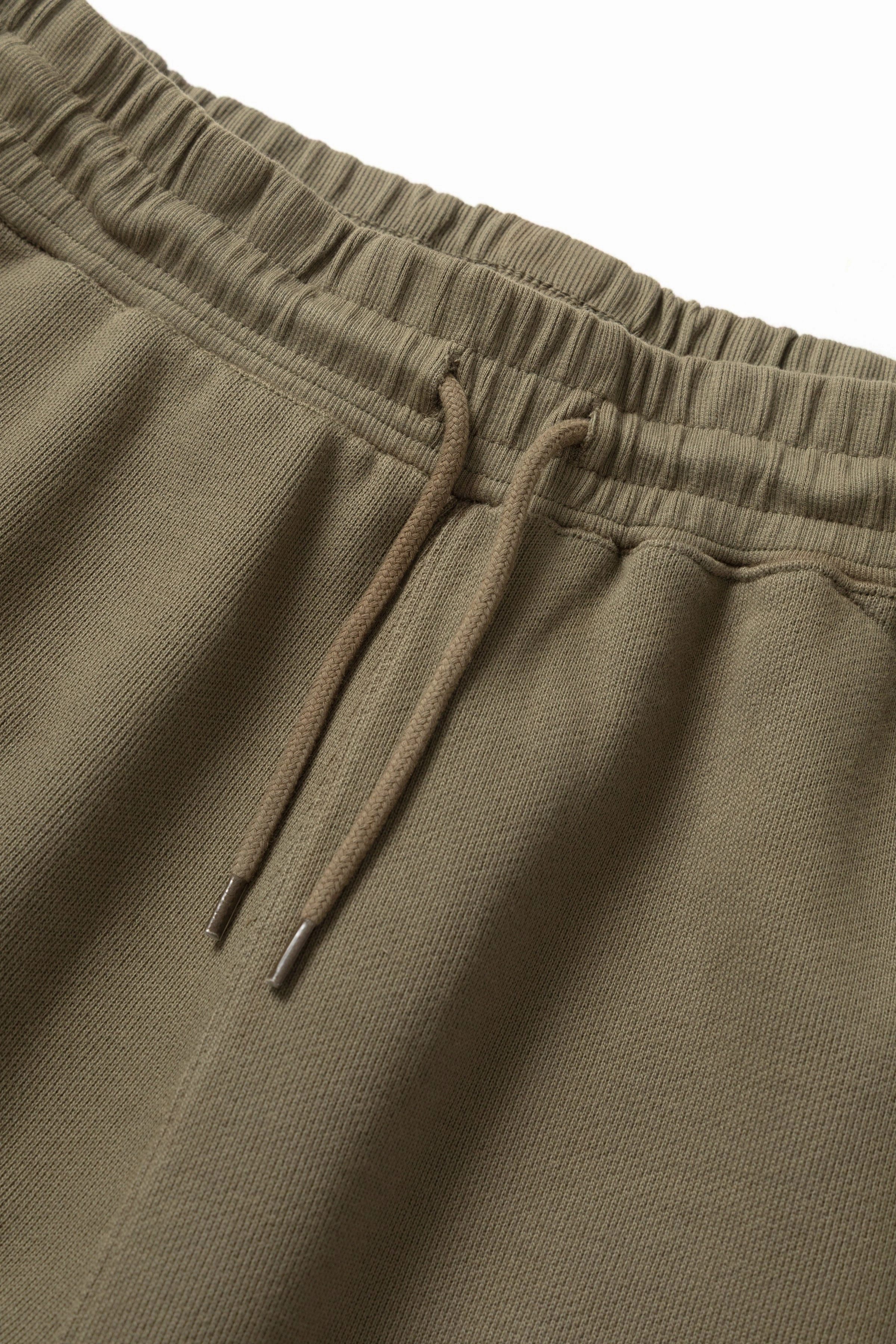 Power Goods - Loopback Sweatpants - Olive Yarn Dyed Fabric