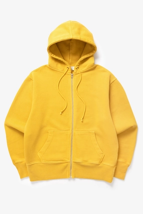 Layered Wearable Power Goods - Loopback Zip Hoodie - Sunflower