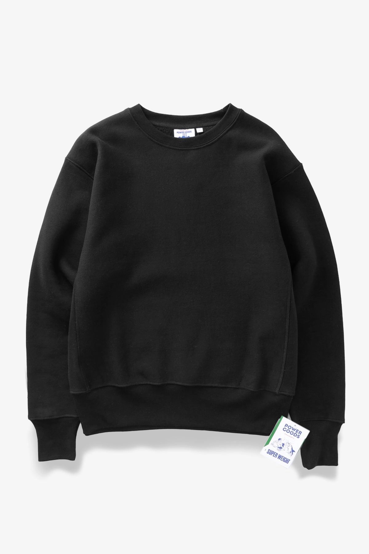 Trendy Winter Power Goods - Super Weight Crewneck - Black