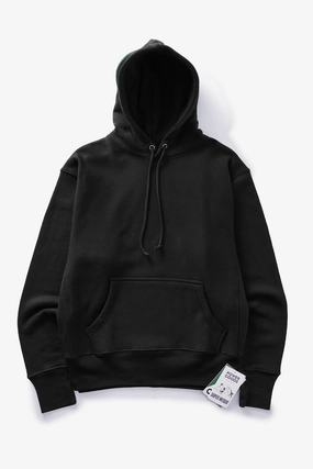 Power Goods - Super Weight Hoodie - Black Versatile Styling