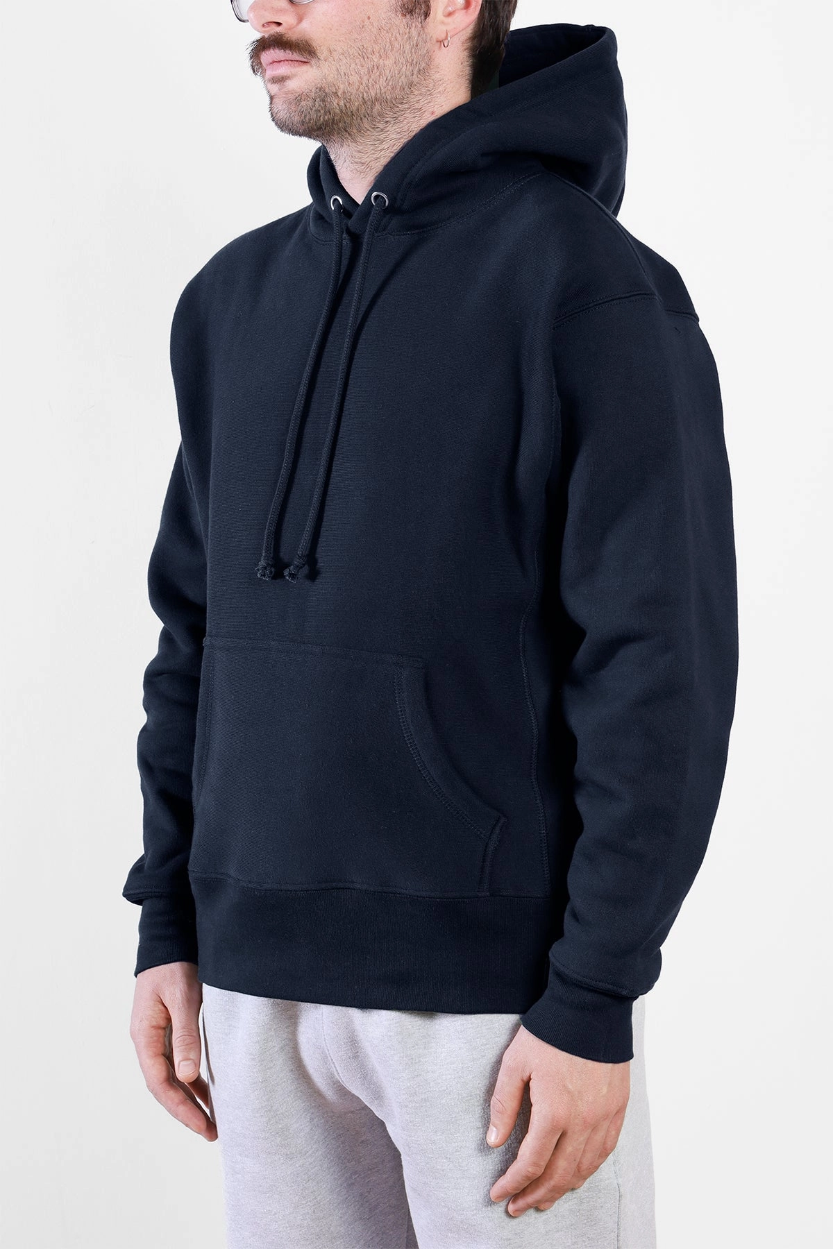 Power Goods - Super Weight Hoodie - Navy Blue Stretch Comfort Design UV Protective Coating