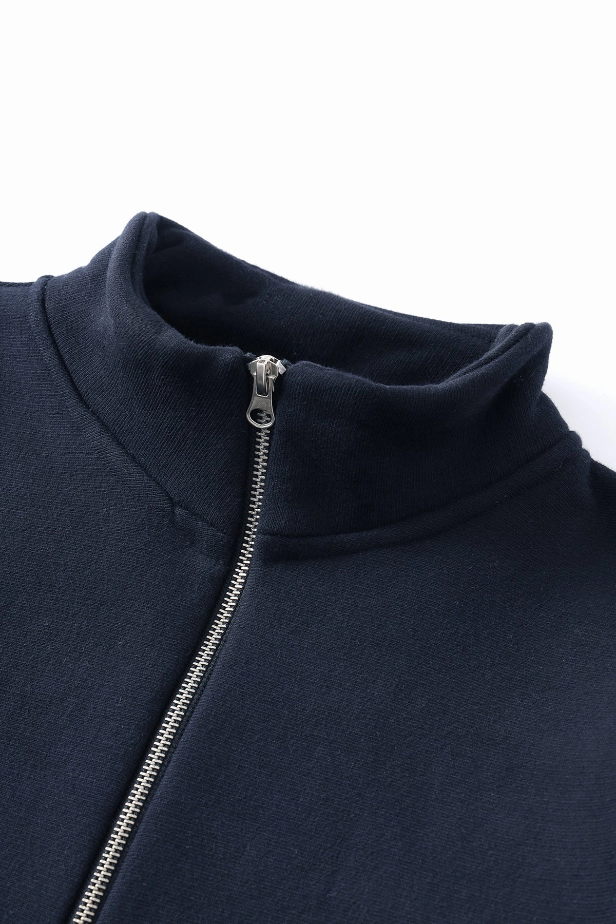 Comfy Wear Fit Chilly Weather Power Goods - Super Weight Quarter Zip - Navy Blue