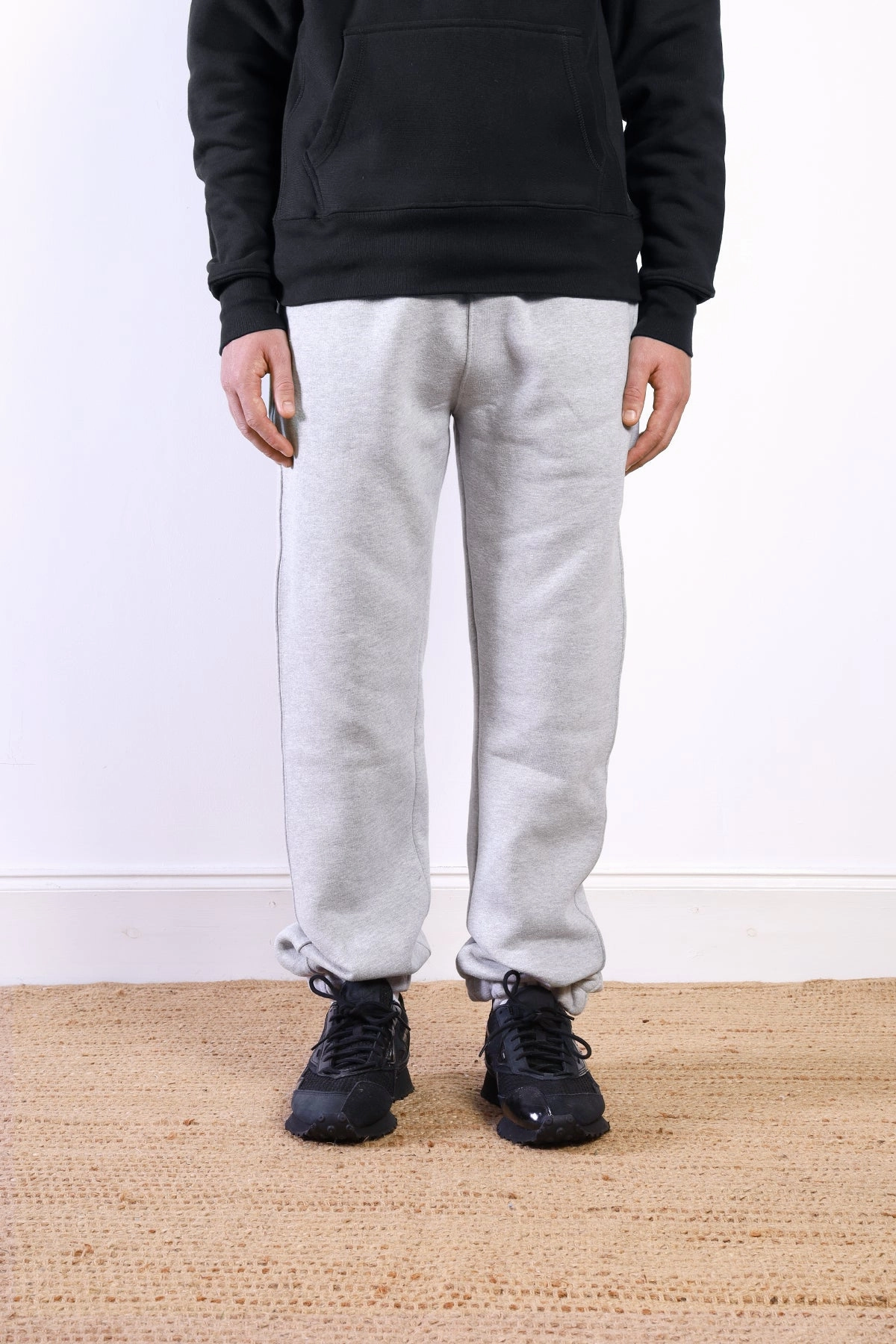 Power Goods - Super Weight Sweatpants - Heather Grey Lightweight insulation relaxed shape