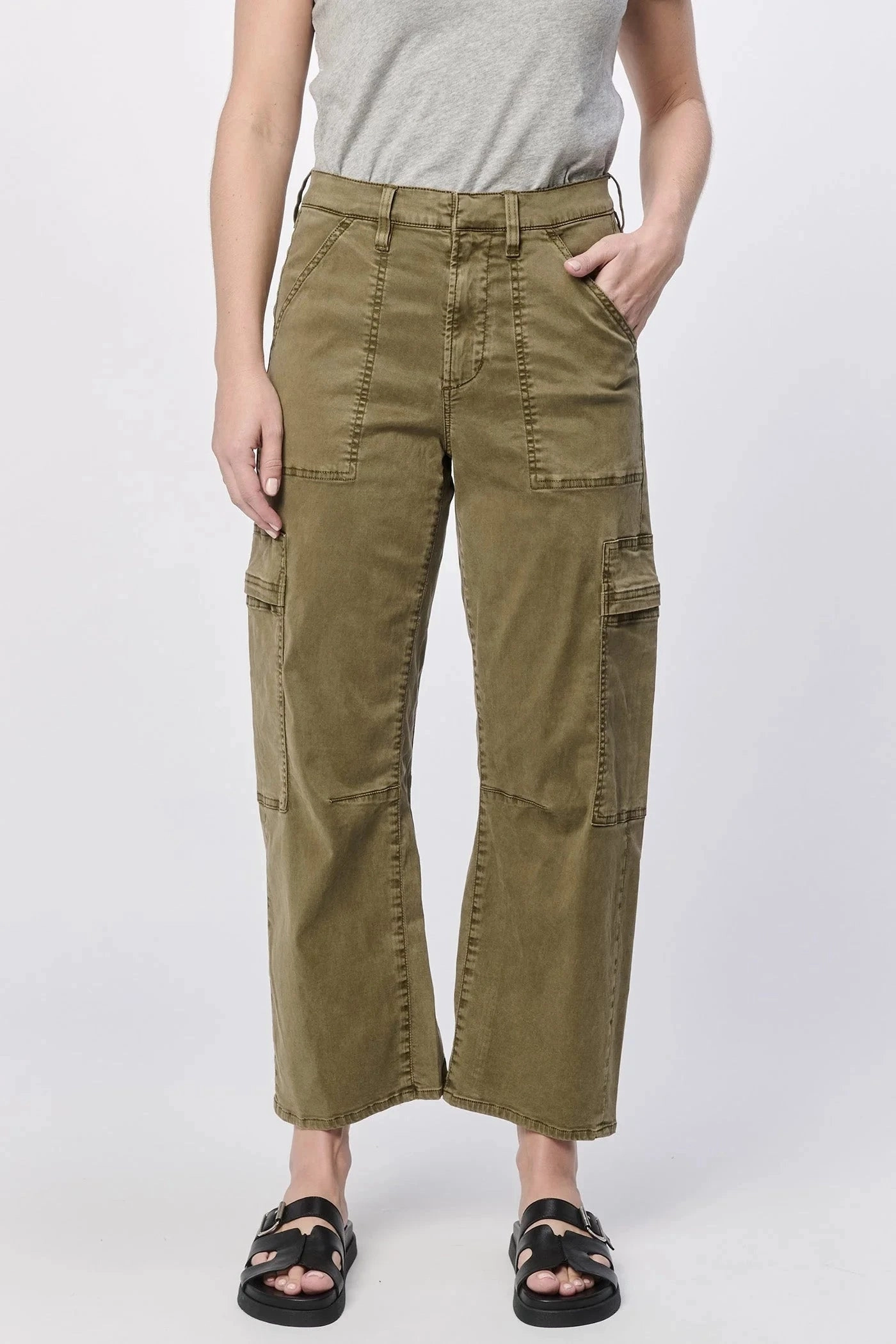 Dear John Lasso Barrel Fit Pant Work Meeting Casual Versatile Fit