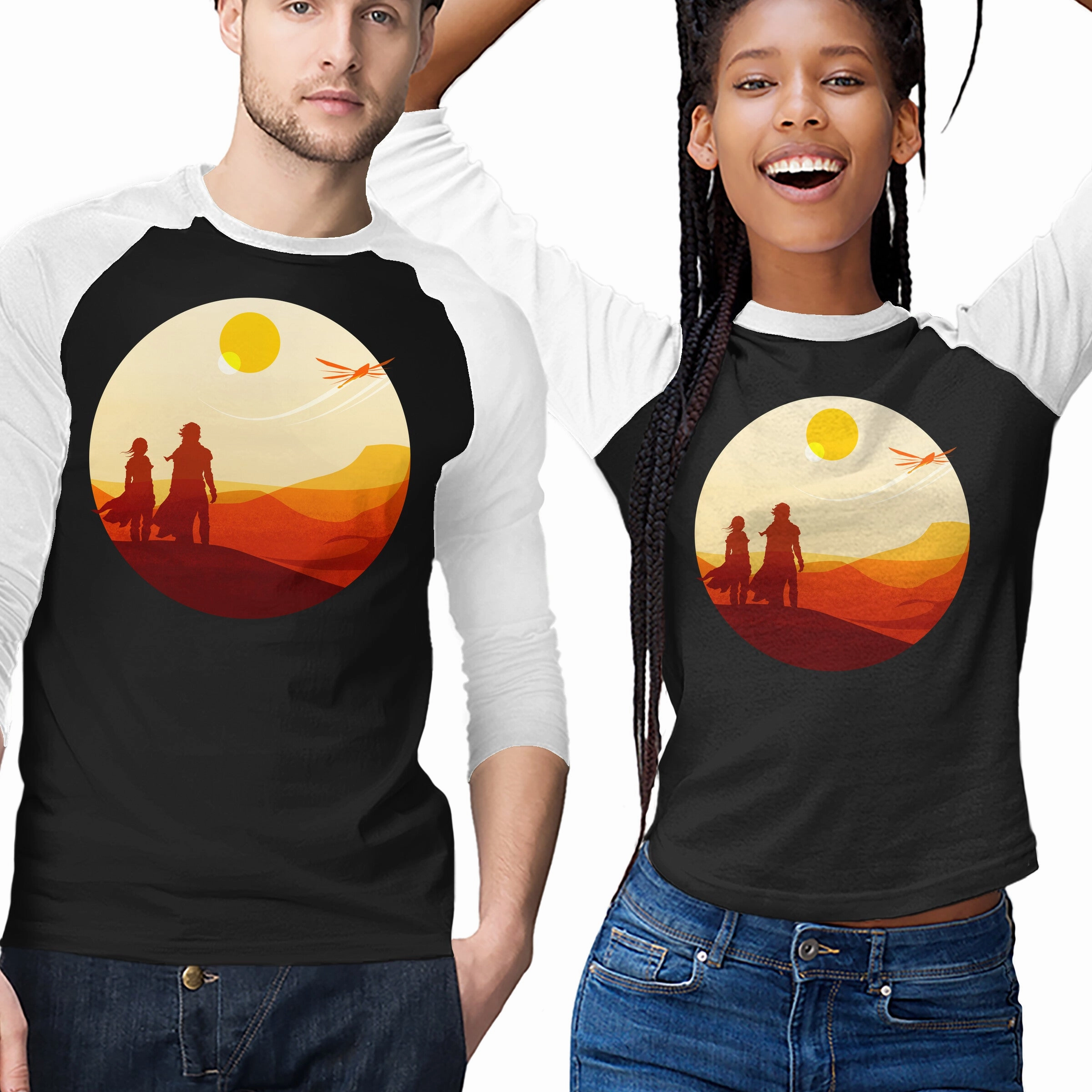 V neck elegance Into The Desert