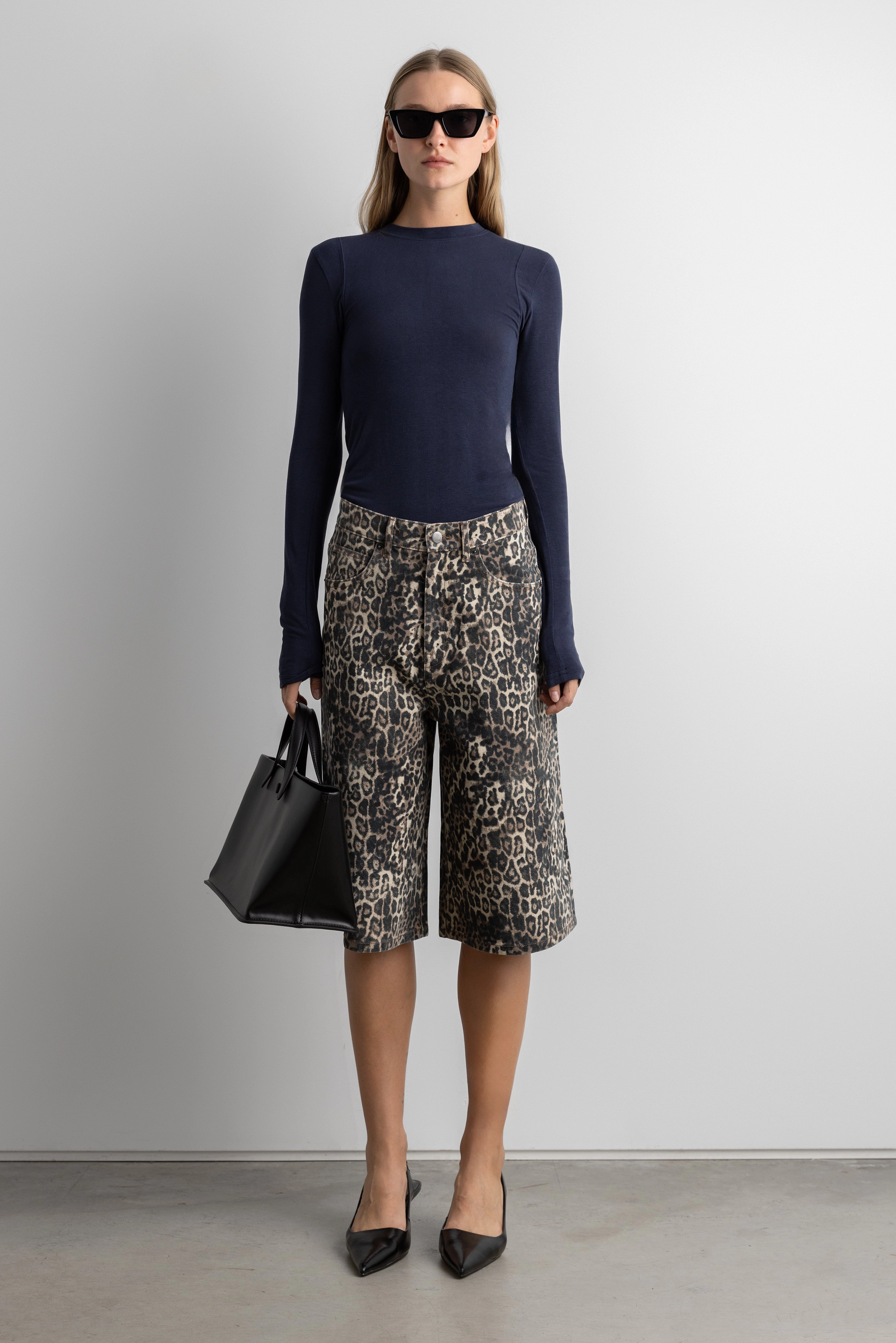 MID-RISE TWILL JORT mountain style