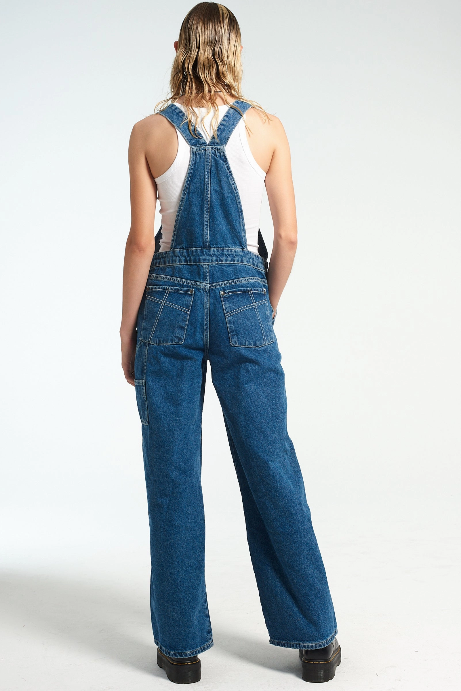 Ragged Blue Dungarees Everyday Shopping Day