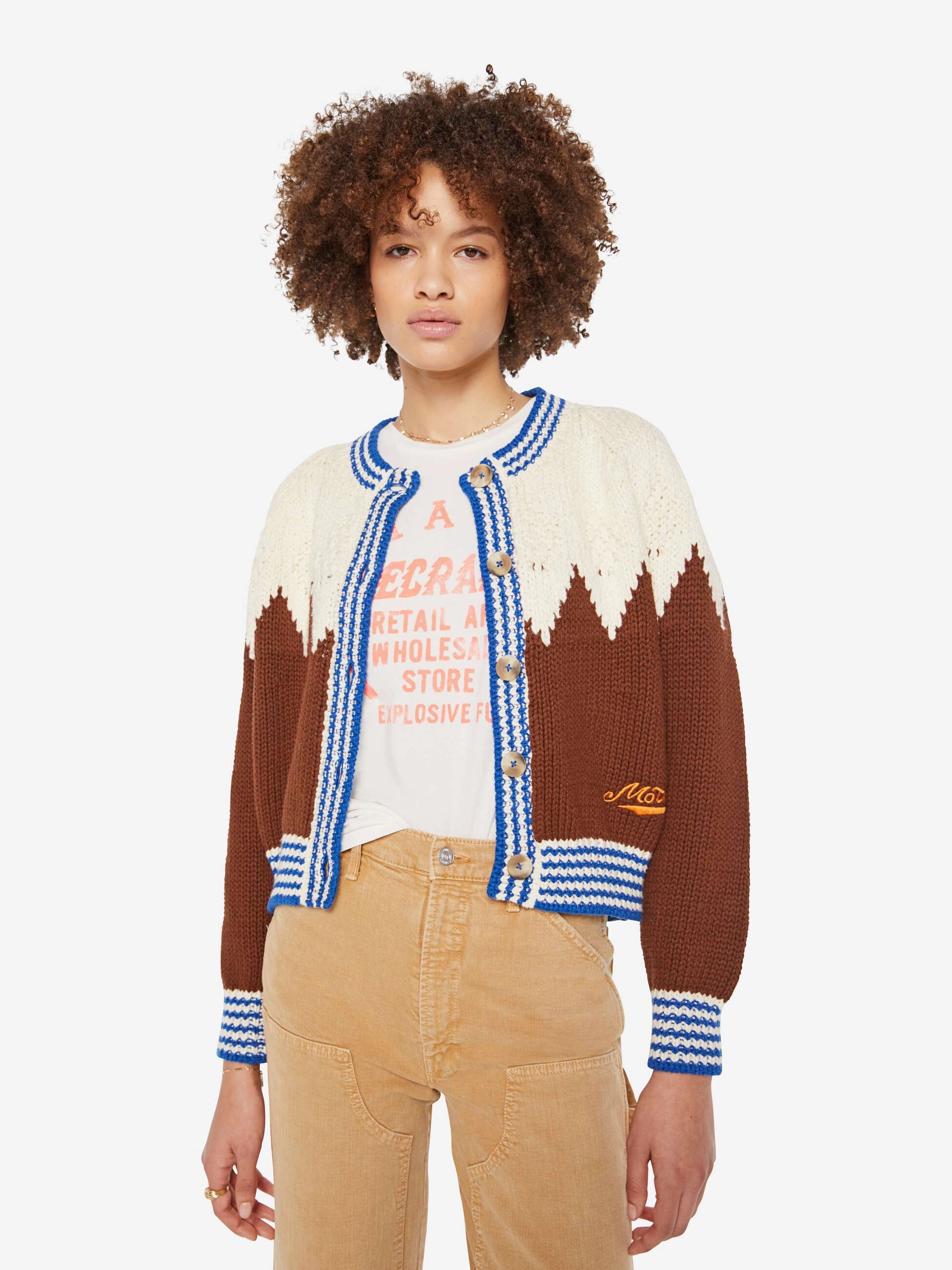 The Raglan Cardigan - Head For The Hills Textured Knit