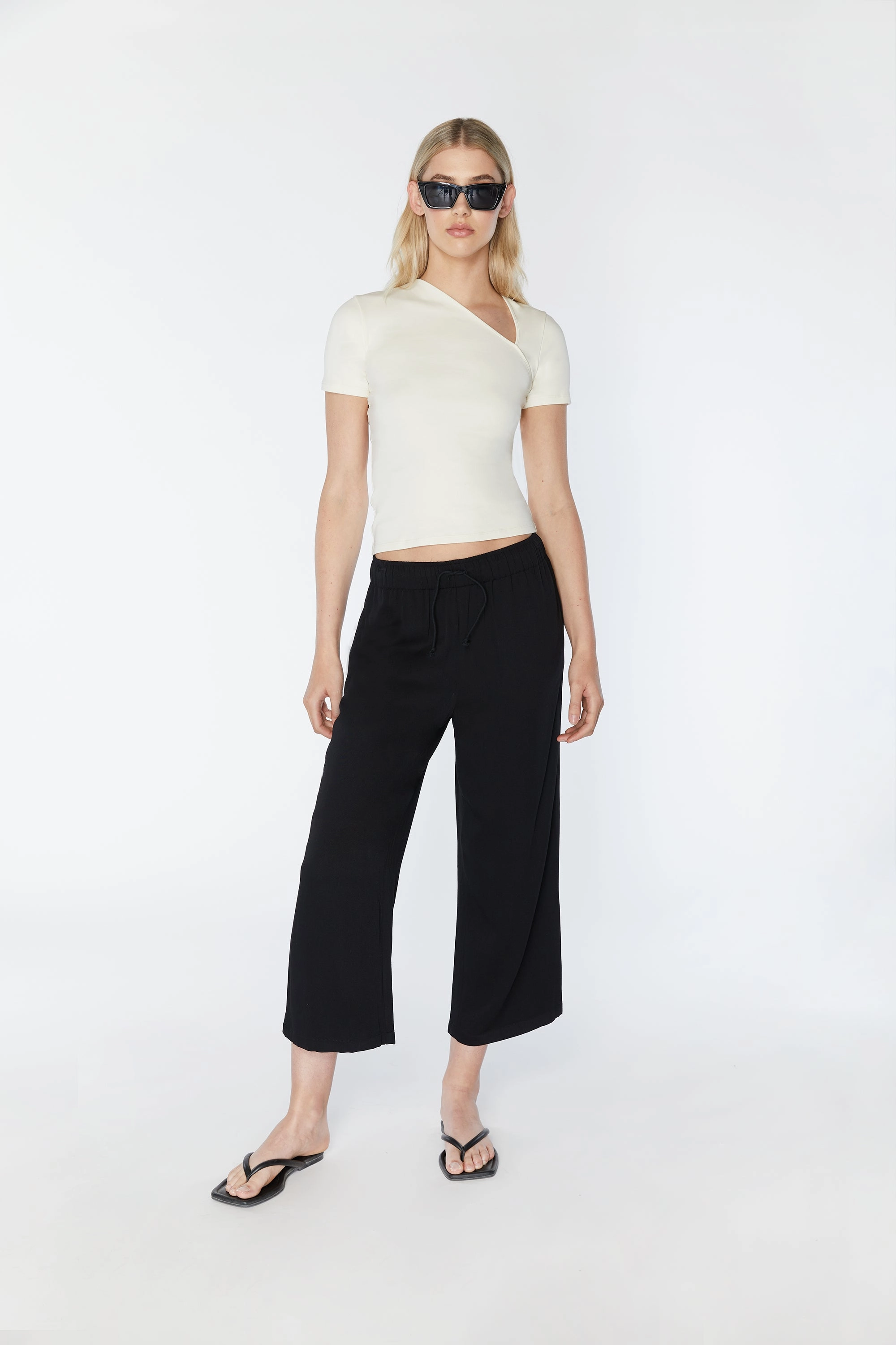 RAYON TWILL PANT Minimal Vibe Fashionable Fit
