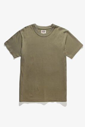 Casual Vibe Wear Red Ruggison - Short Sleeve T-Shirt - Olive