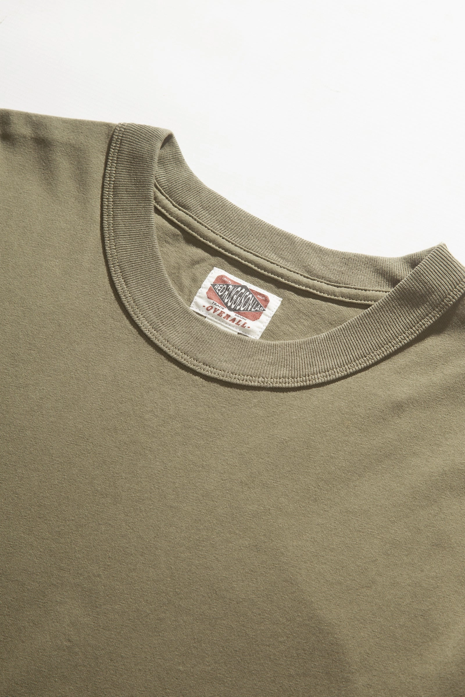 Red Ruggison - Short Sleeve T-Shirt - Olive Soft Lining