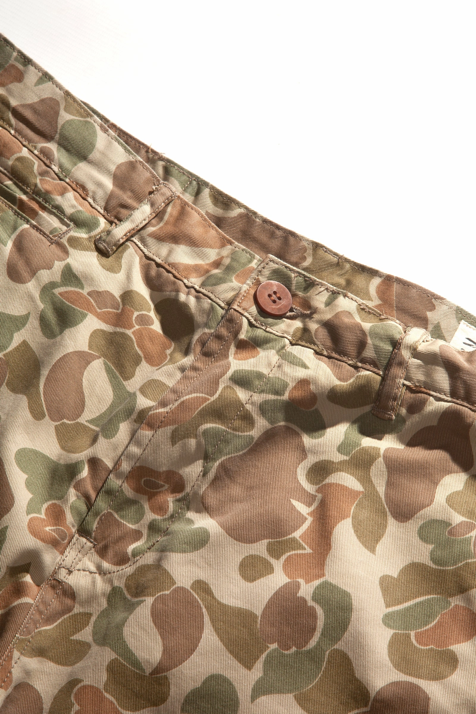 Red Ruggison - Standard Issue Shorts - Duck Camo mountain style
