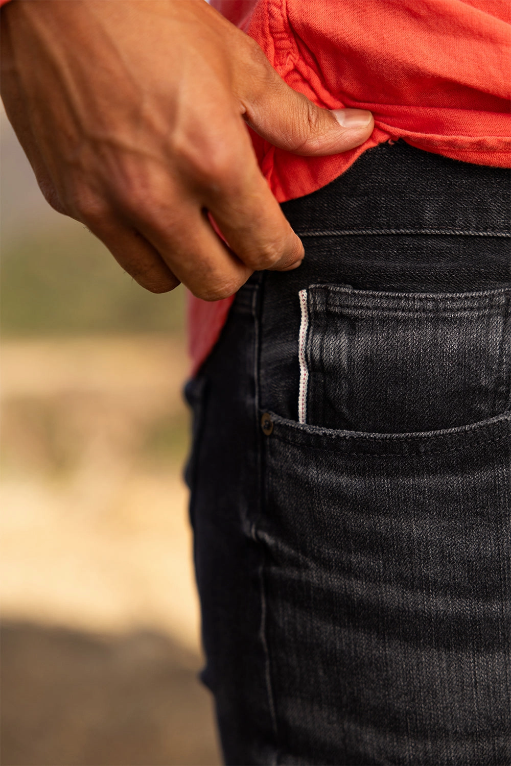 Winter Warmth Professional Wear All Day Comfort Design The Pen Slim - Rilo 10.5oz Selvedge