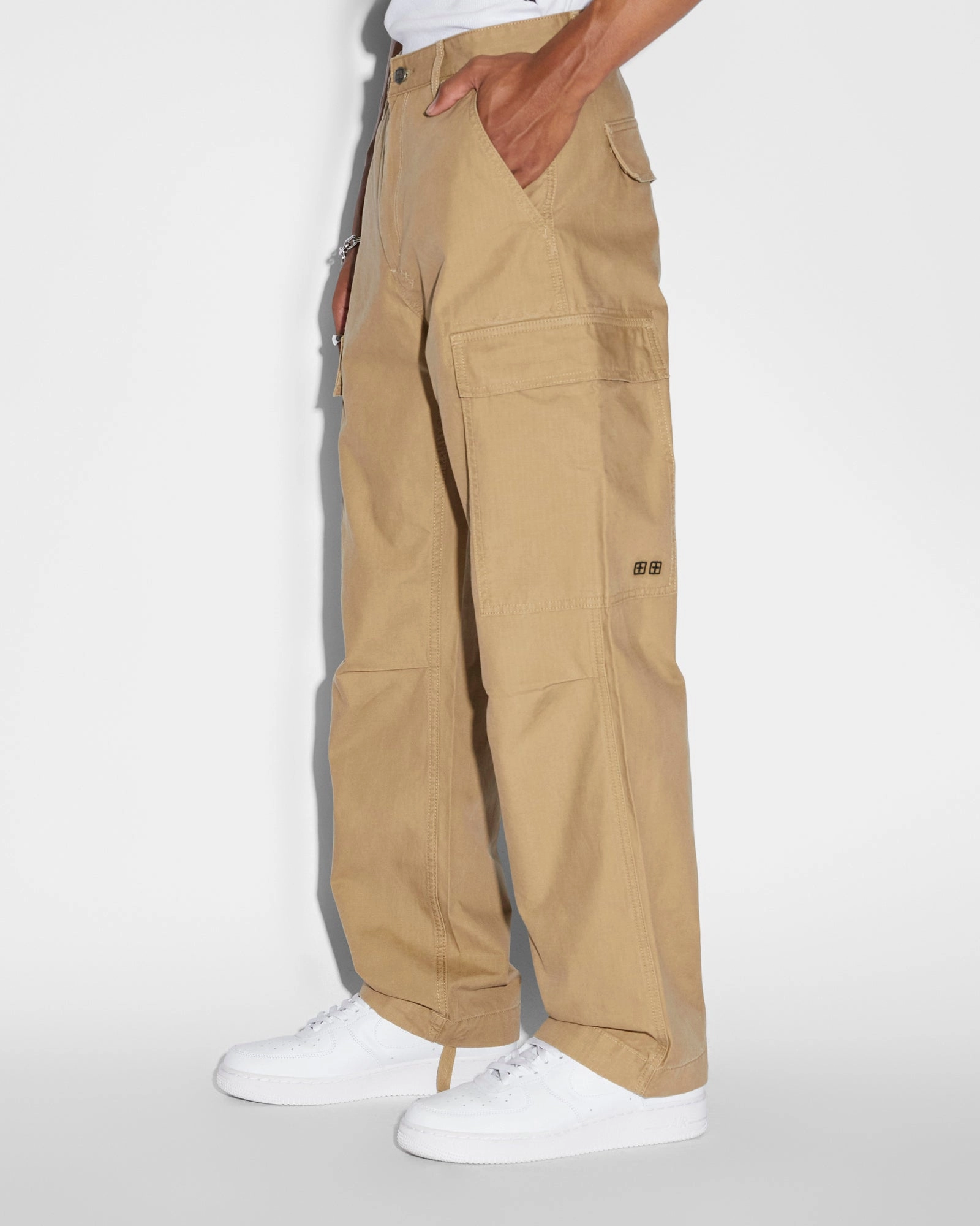 Adaptive Fit stain resistant coating FUGITIVE CARGO PANT DARK TAN
