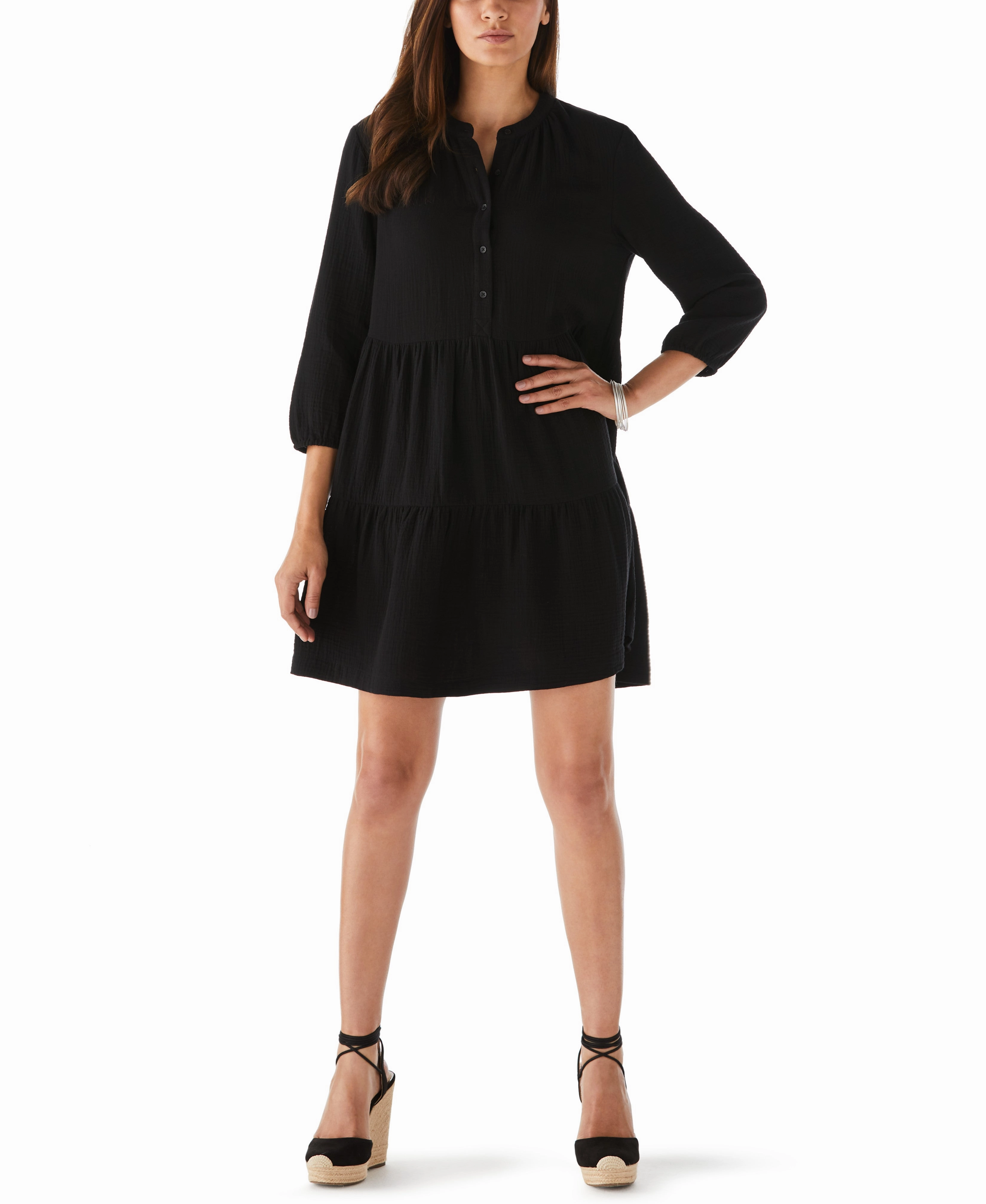 Tiered Dress Soft Comfort