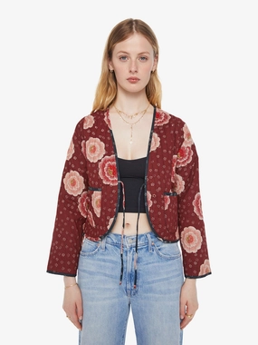 Casual Trend New Cut Natalie Martin Saskia Jacket - Poppy Combo
