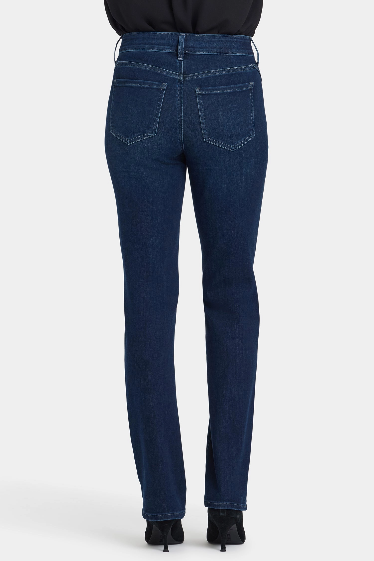 Marilyn Straight Jeans - Blackened Blue Holiday Vibes Evening Stroll Picnic Style Motion Ease