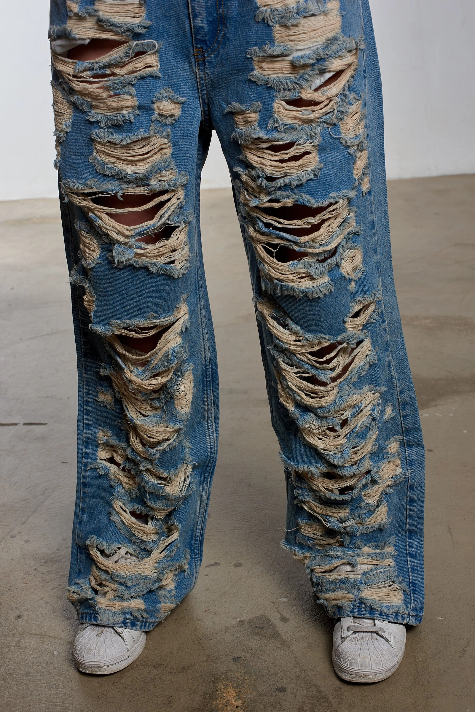 Acid Wash Effect Affordable Neutral Holiday Vibes Release Jeans - Distressed