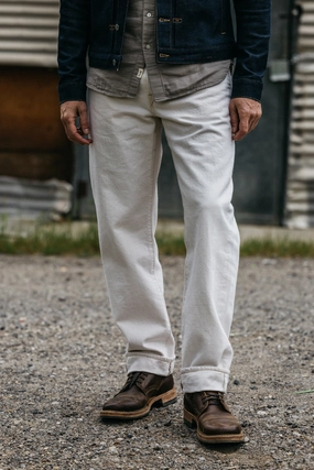 Road Trip Affordable The Barrel Classic Straight Natural Slub - Ecru 14oz Selvedge