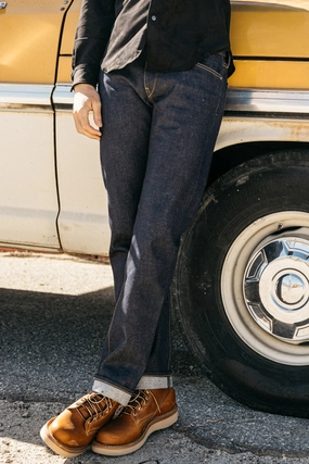 The Hammer Straight - Indigo Raw 17.5oz Mammoth Selvedge Regular Look Comfortable Choice