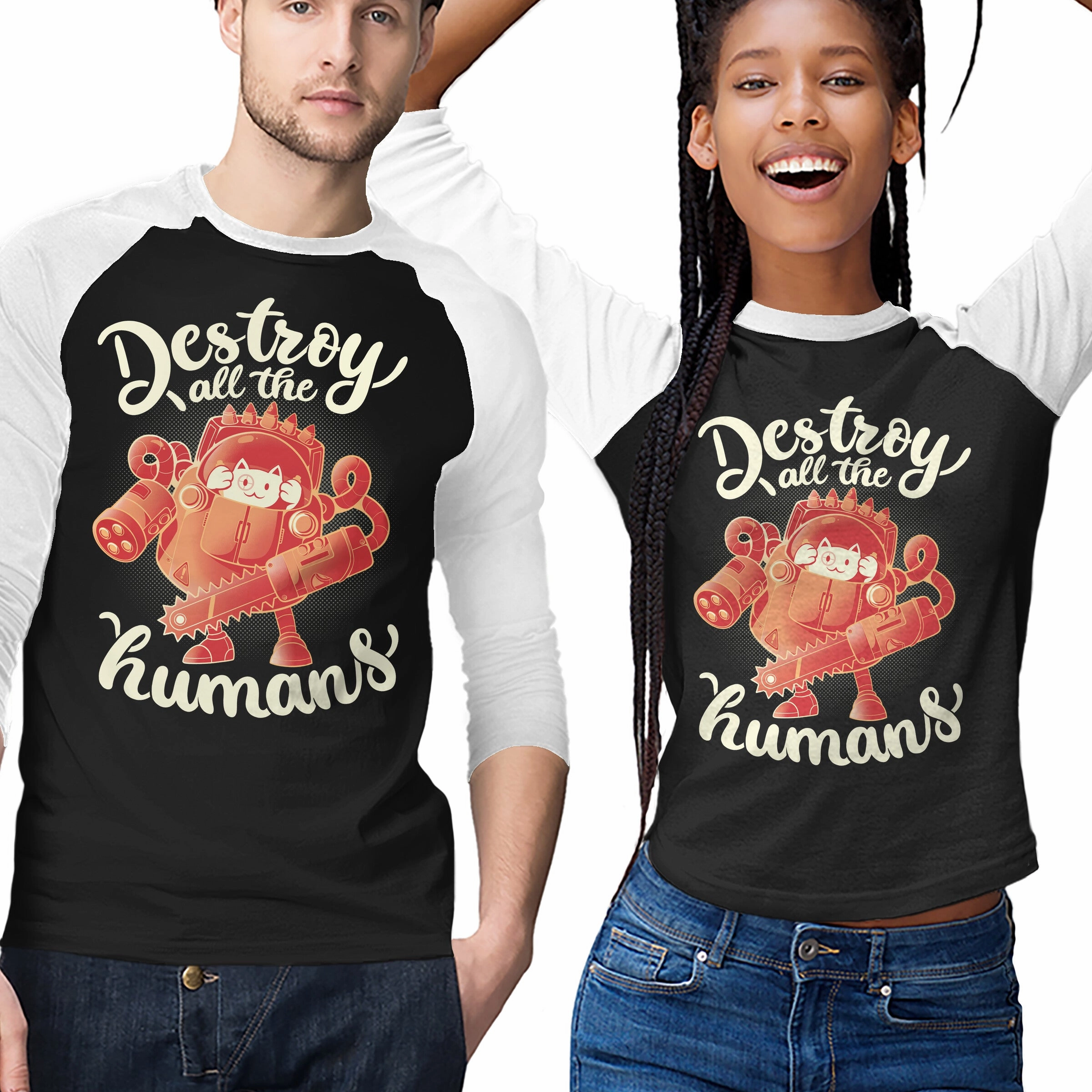 Destroy All The Humans Trendy Comfort Fit Leisure Wear