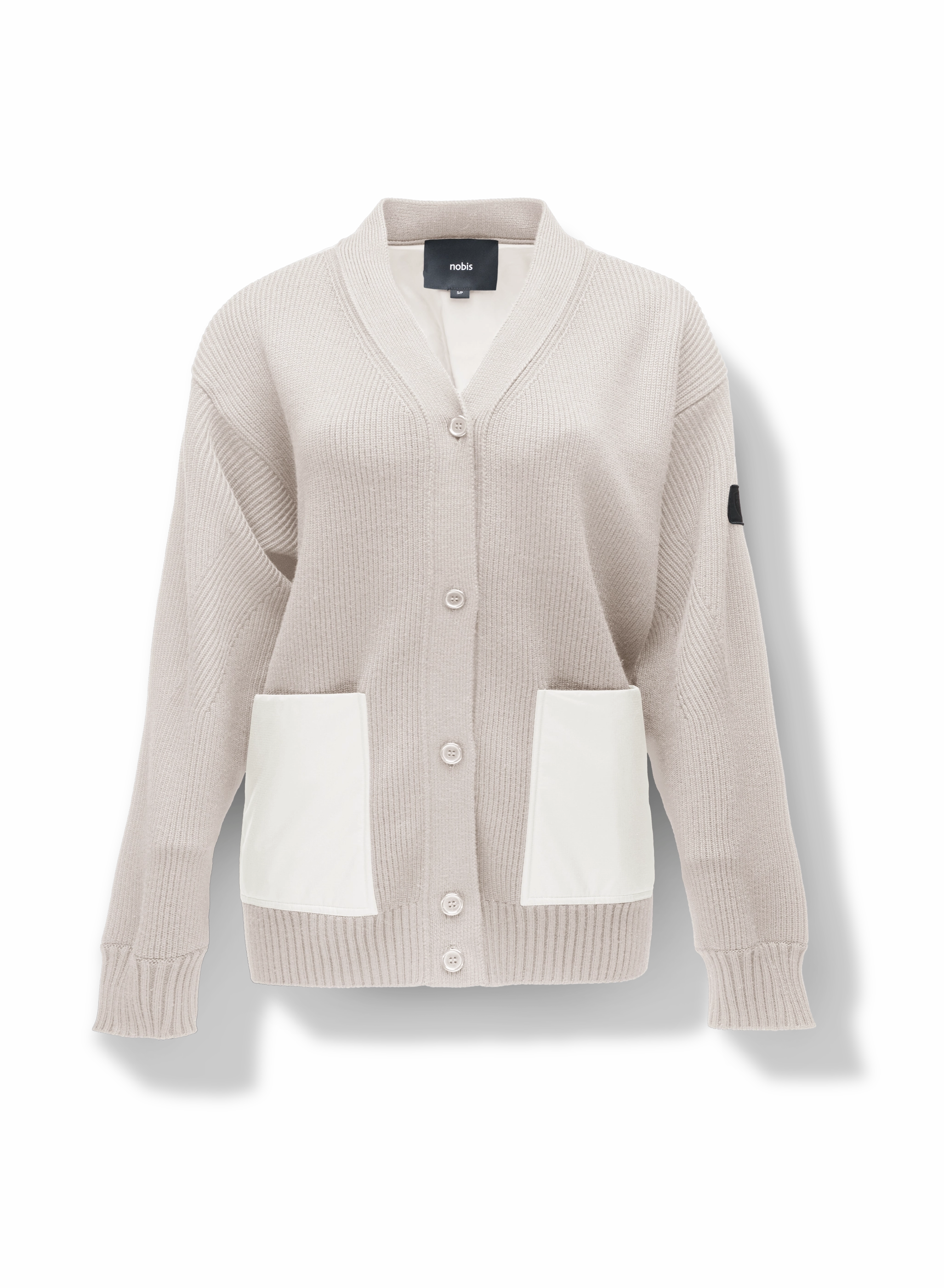 Foldable Storage Riga Tailored Button Front Cardigan