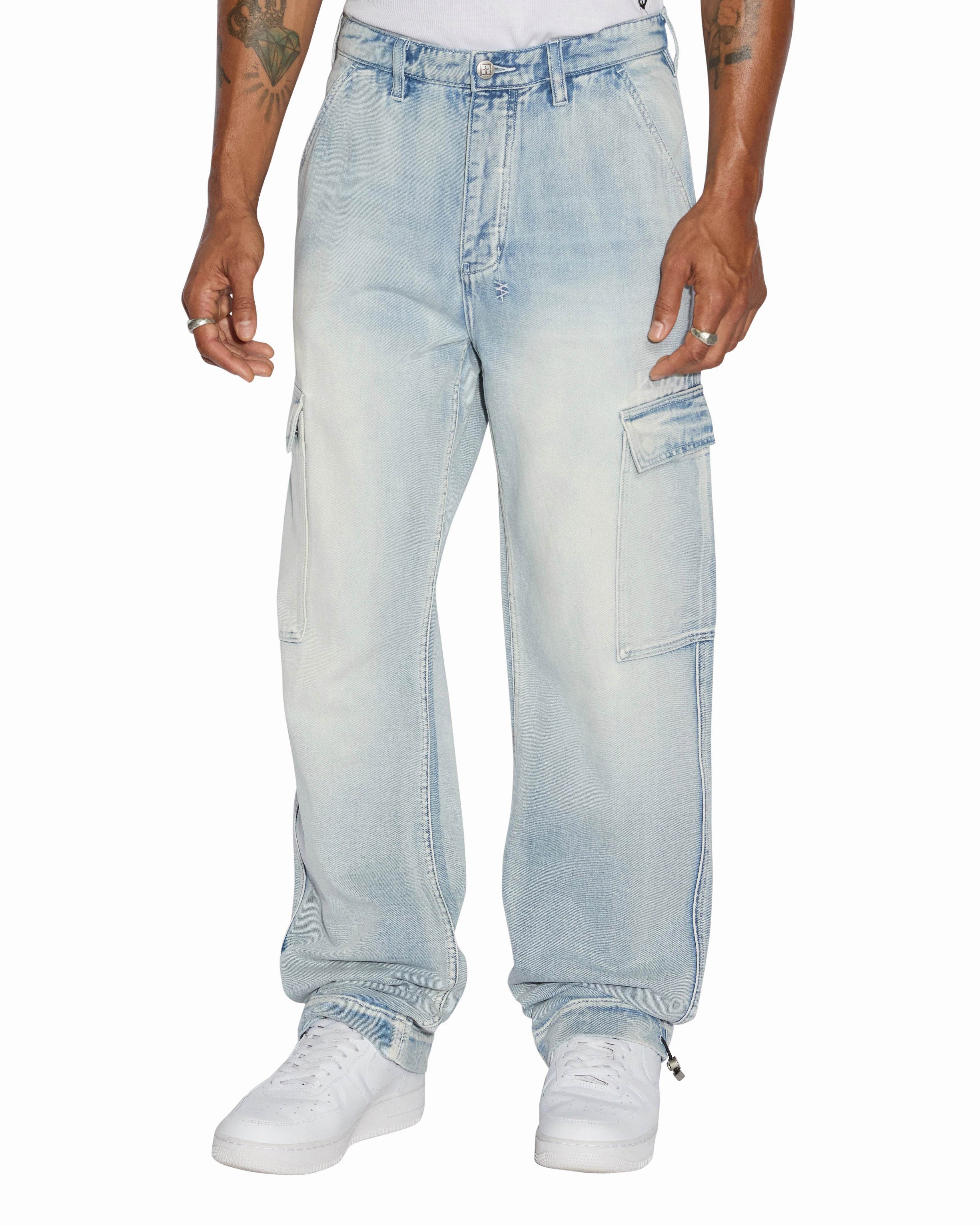 RIOT CARGO PANT BLUE ICE Practical Fit