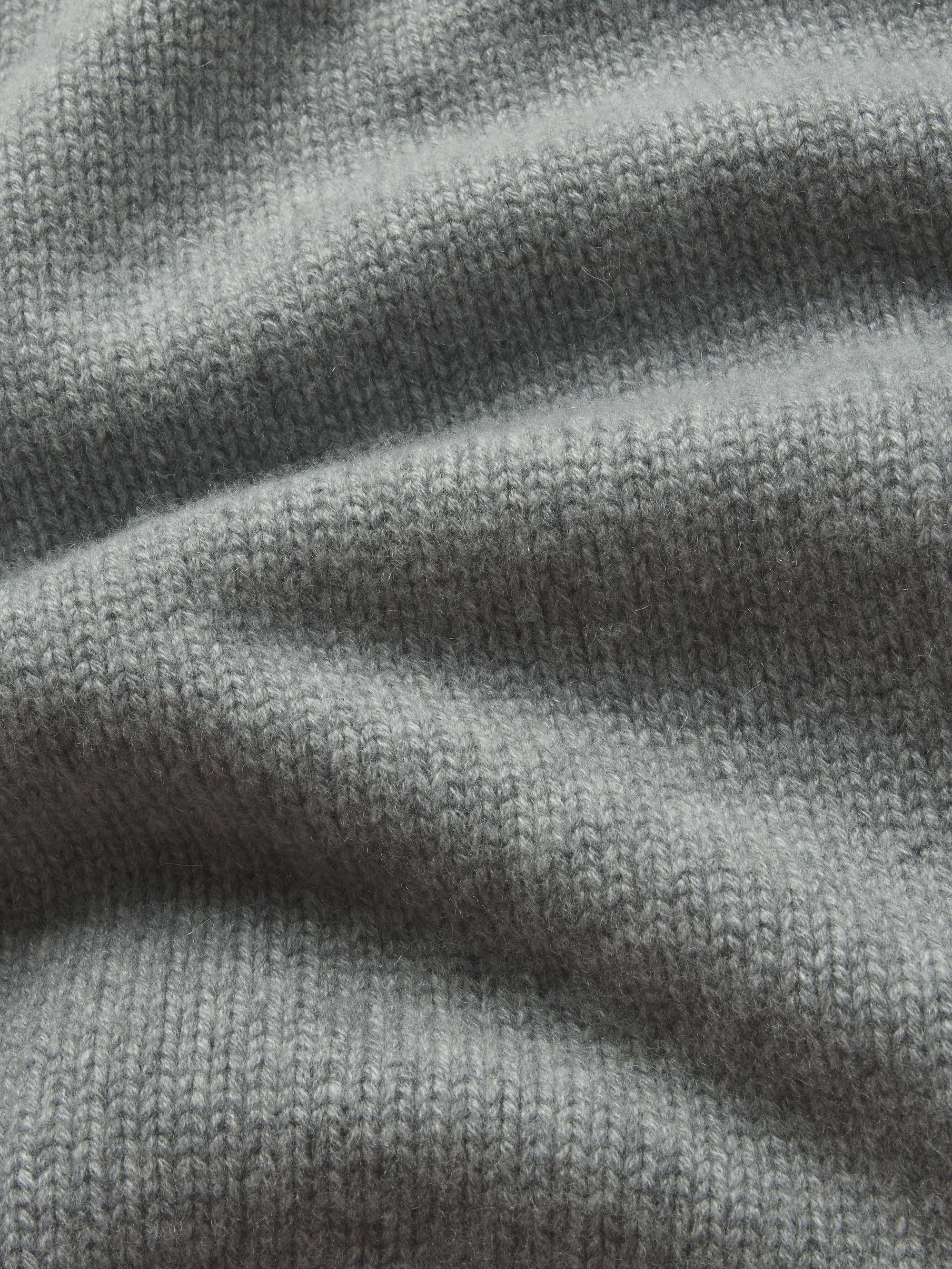Casual Active Wear Ritz Unisex Cashmere Sweater -- Grey Melange