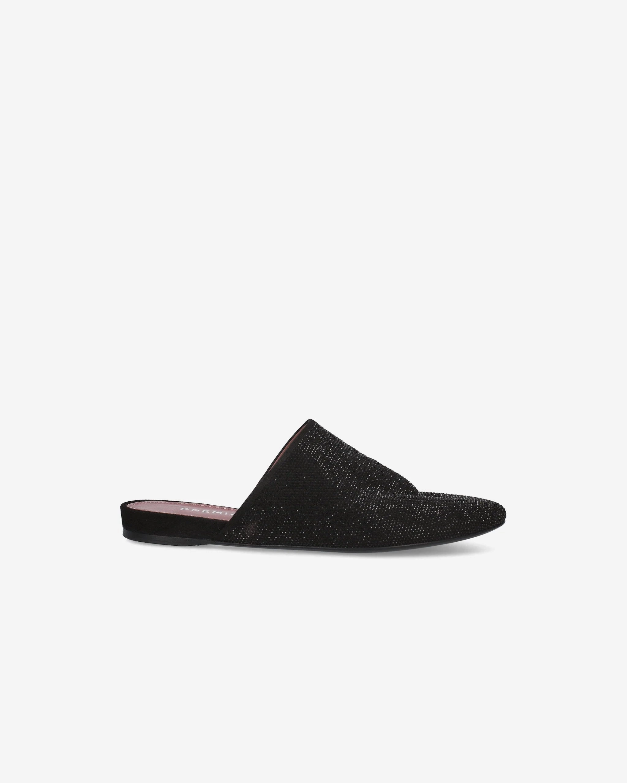 Sabot with Rhinestones and Internal Wedge M7009C Leisure Life Adjustable band